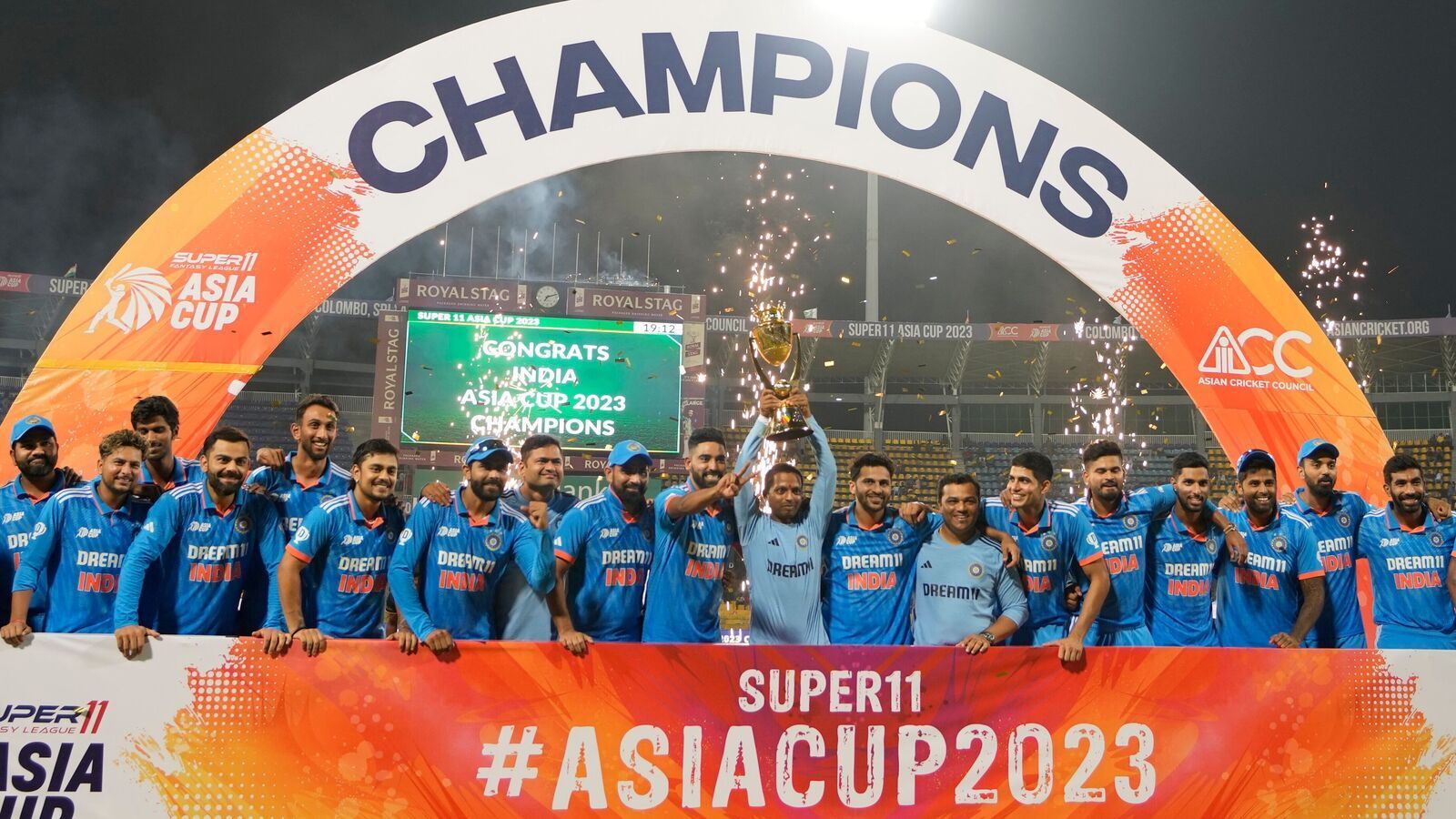 1600x900 India vs Sri Lanka, Asia Cup 2023 Final: Player of tournament, runner up award. Check full list of awards