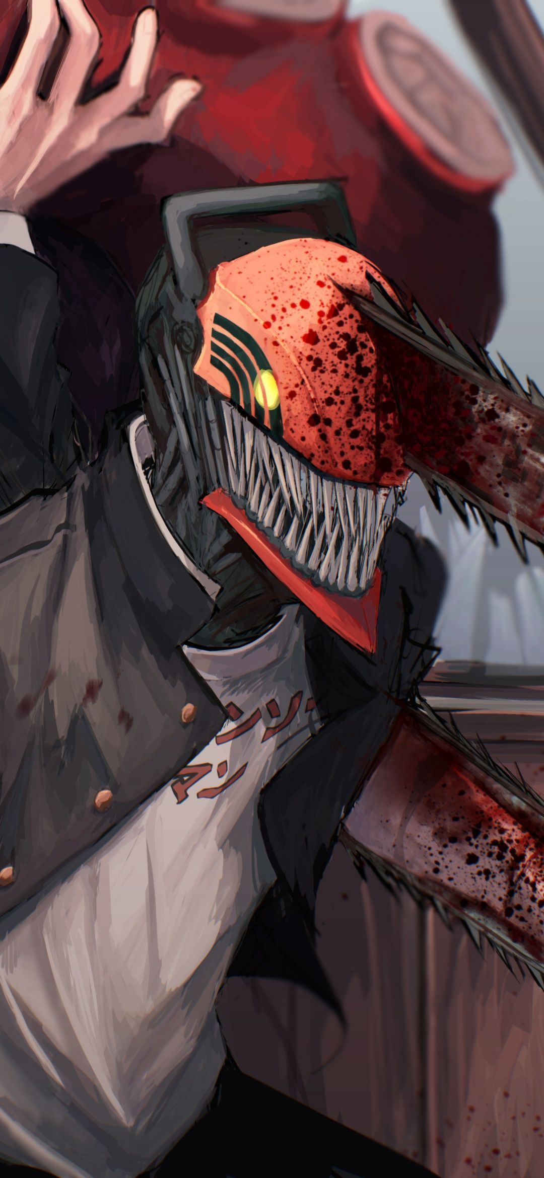 1080x2340 Chainsaw Man Wallpaper 4K, Denji