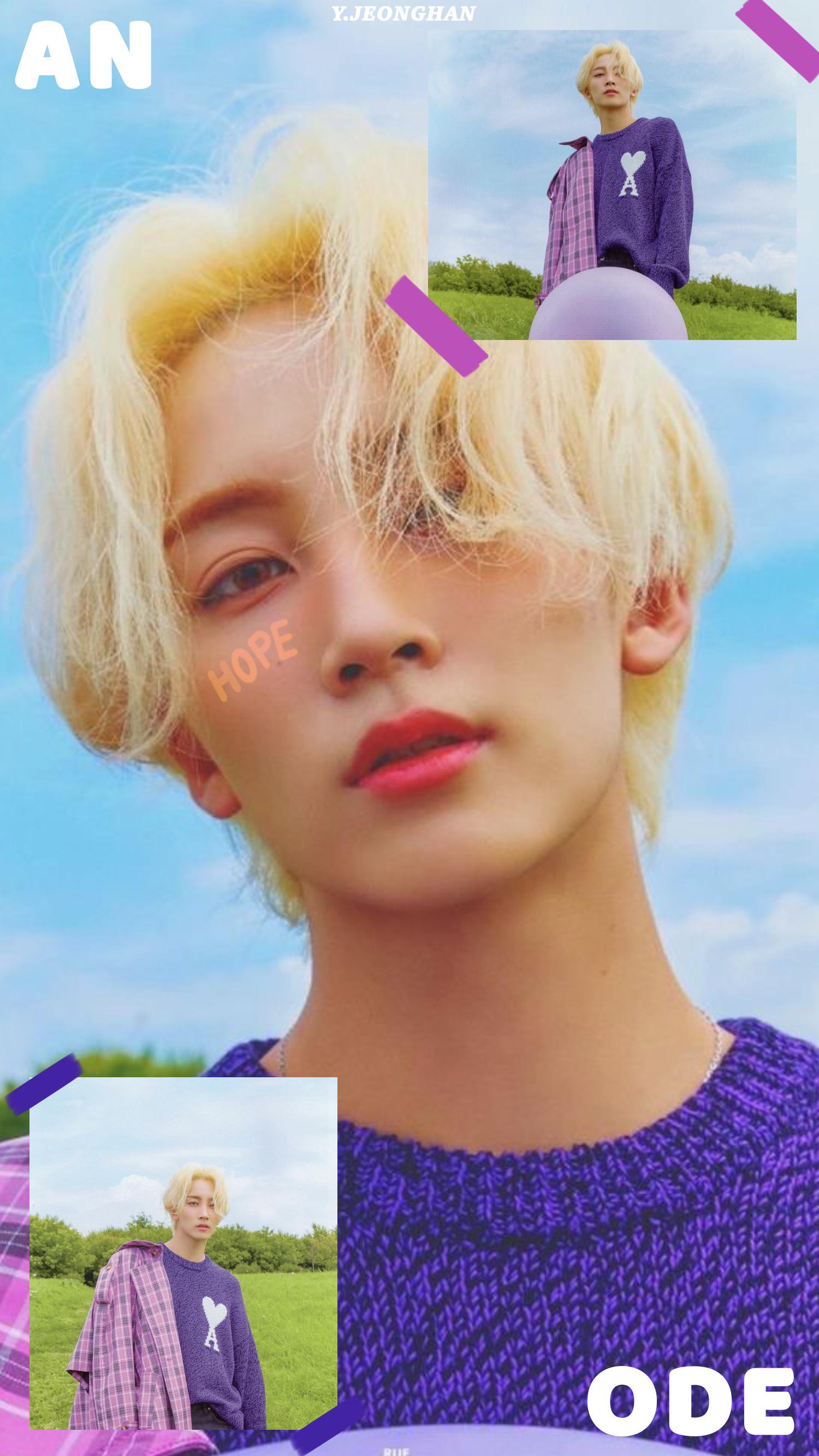 1500x2668 I got bored so I turned Jeonghan's An Ode picture into a wallpaper. He pulled that look off