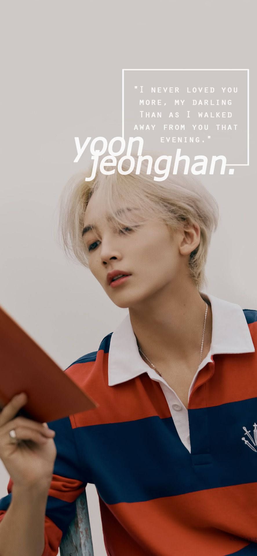 887x1920 Yoon Jeonghan Wallpaper