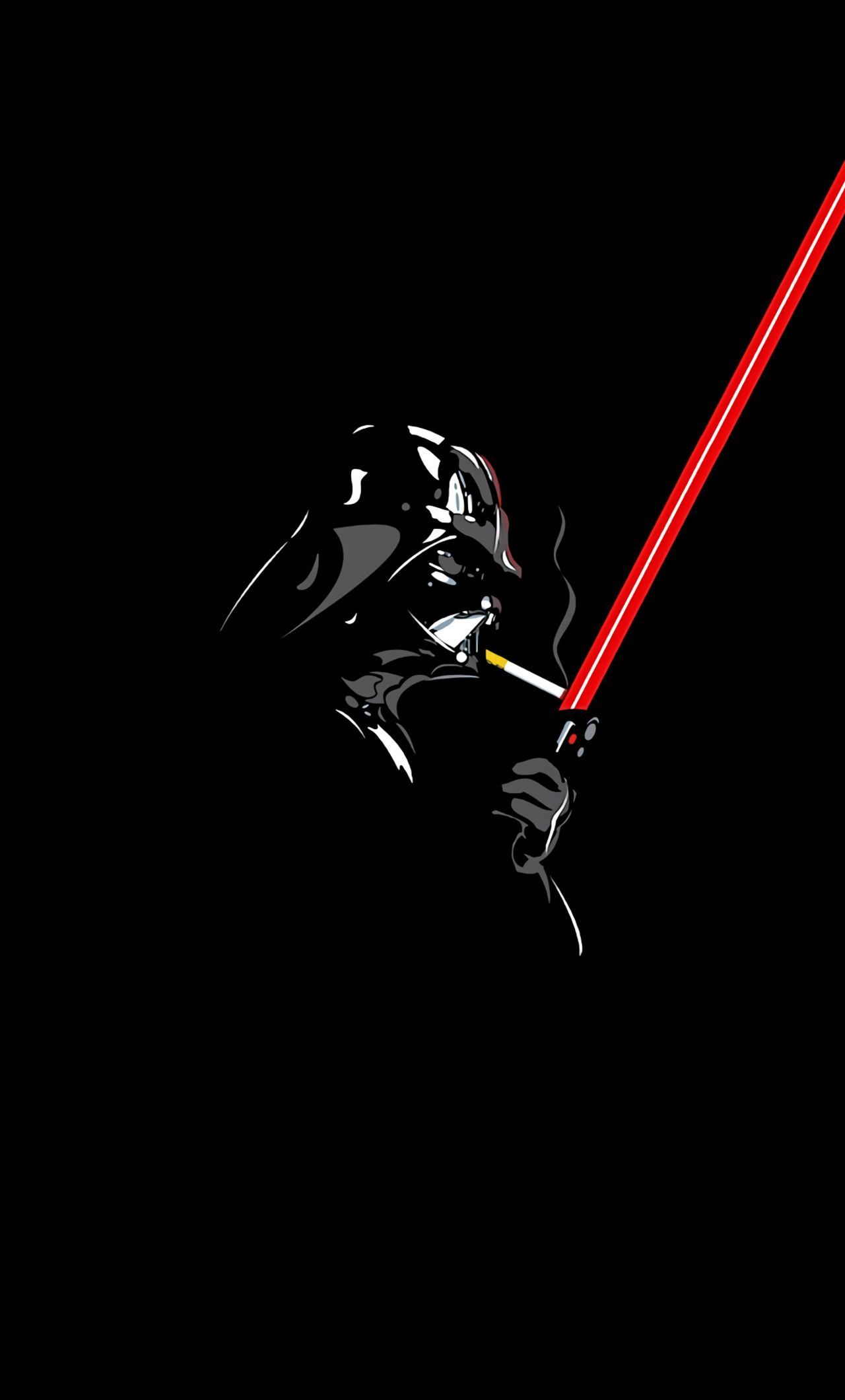 1280x2120 Darth Vader Minimalism 4k iPhone HD 4k Wallpaper, Image, Background, Photo and Picture