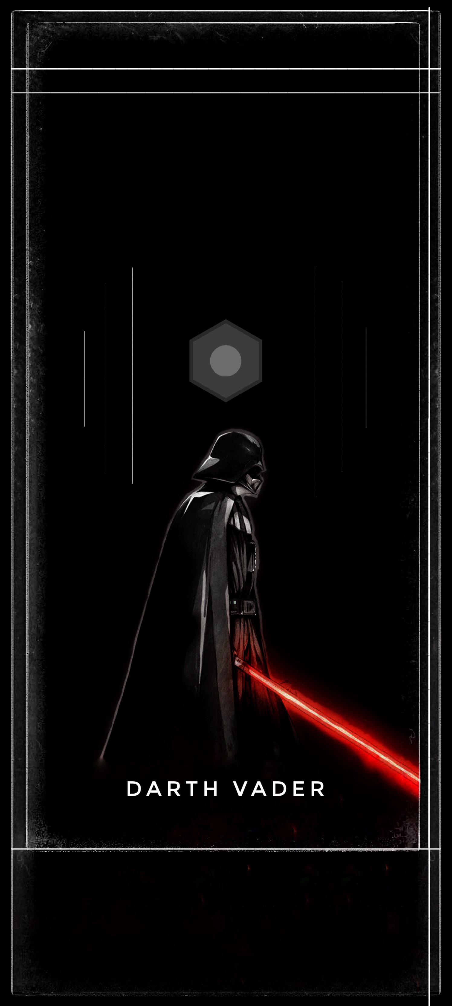1496x3326 I made a Darth Vader wallpaper from Google Image