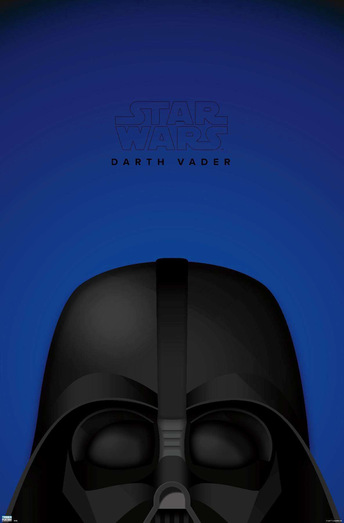 1185x1800 Star Wars: Saga. Preston Darth Vader Minimalist Wall Poster, 22.375 x 34