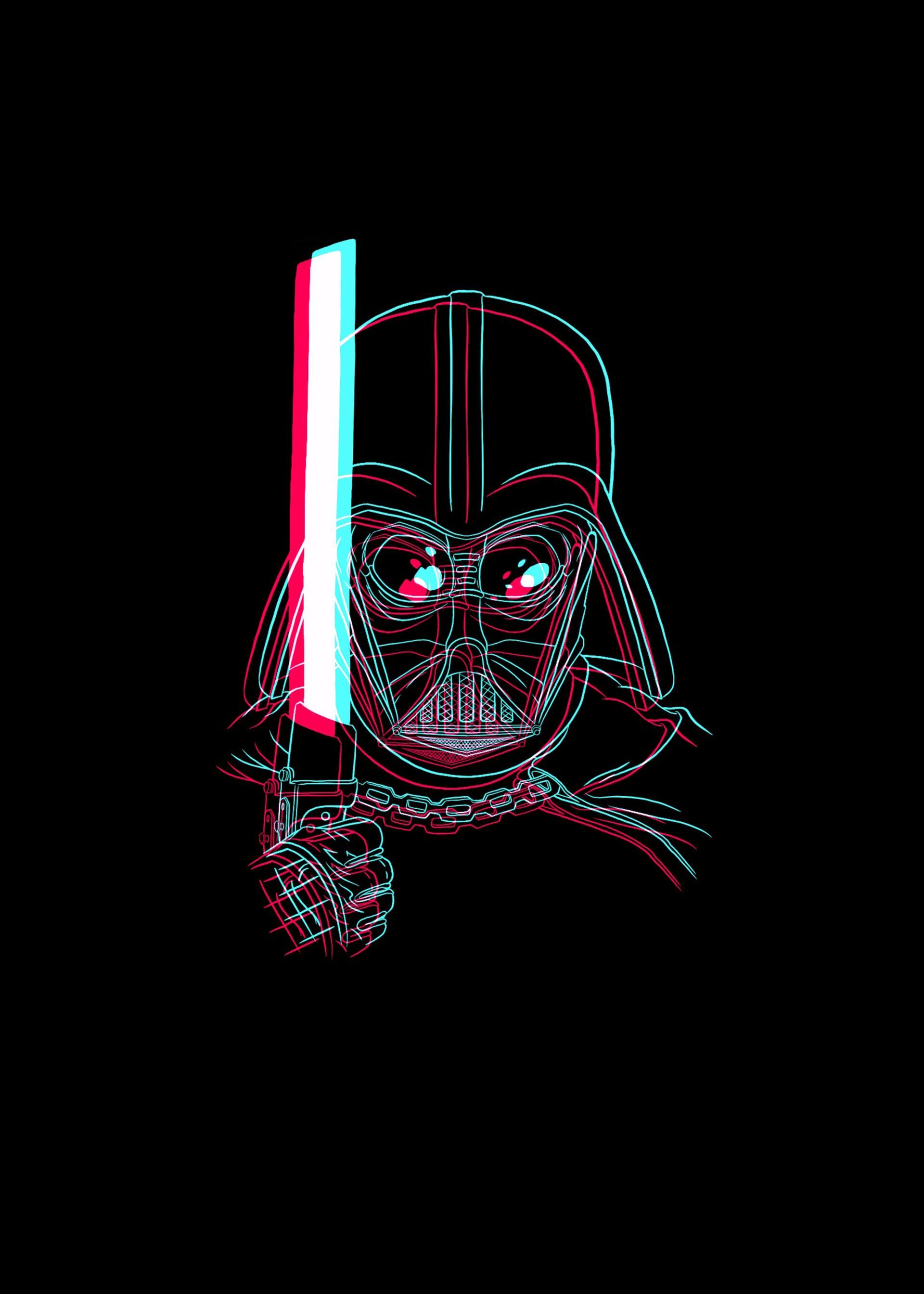 1920x2688 Darth vader doodle