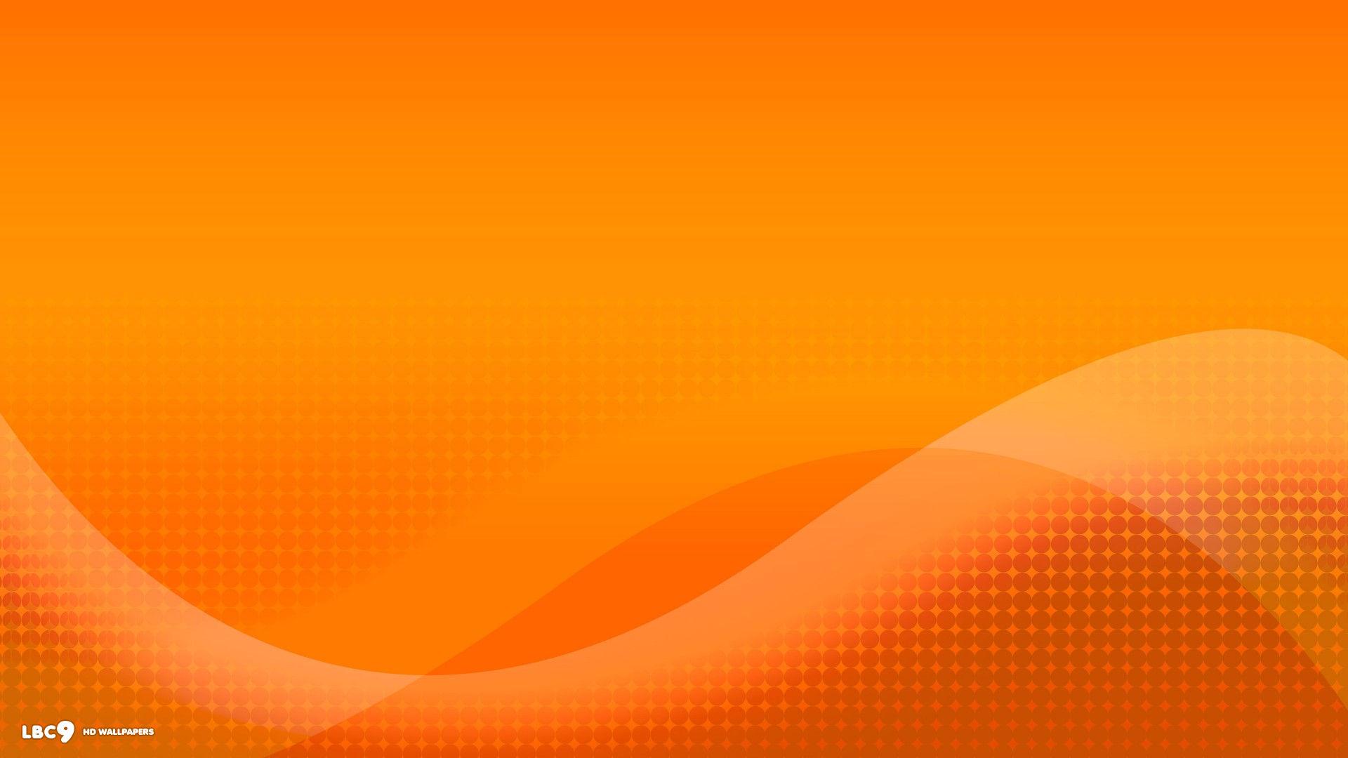 1920x1080 Orange Abstract Wallpaper
