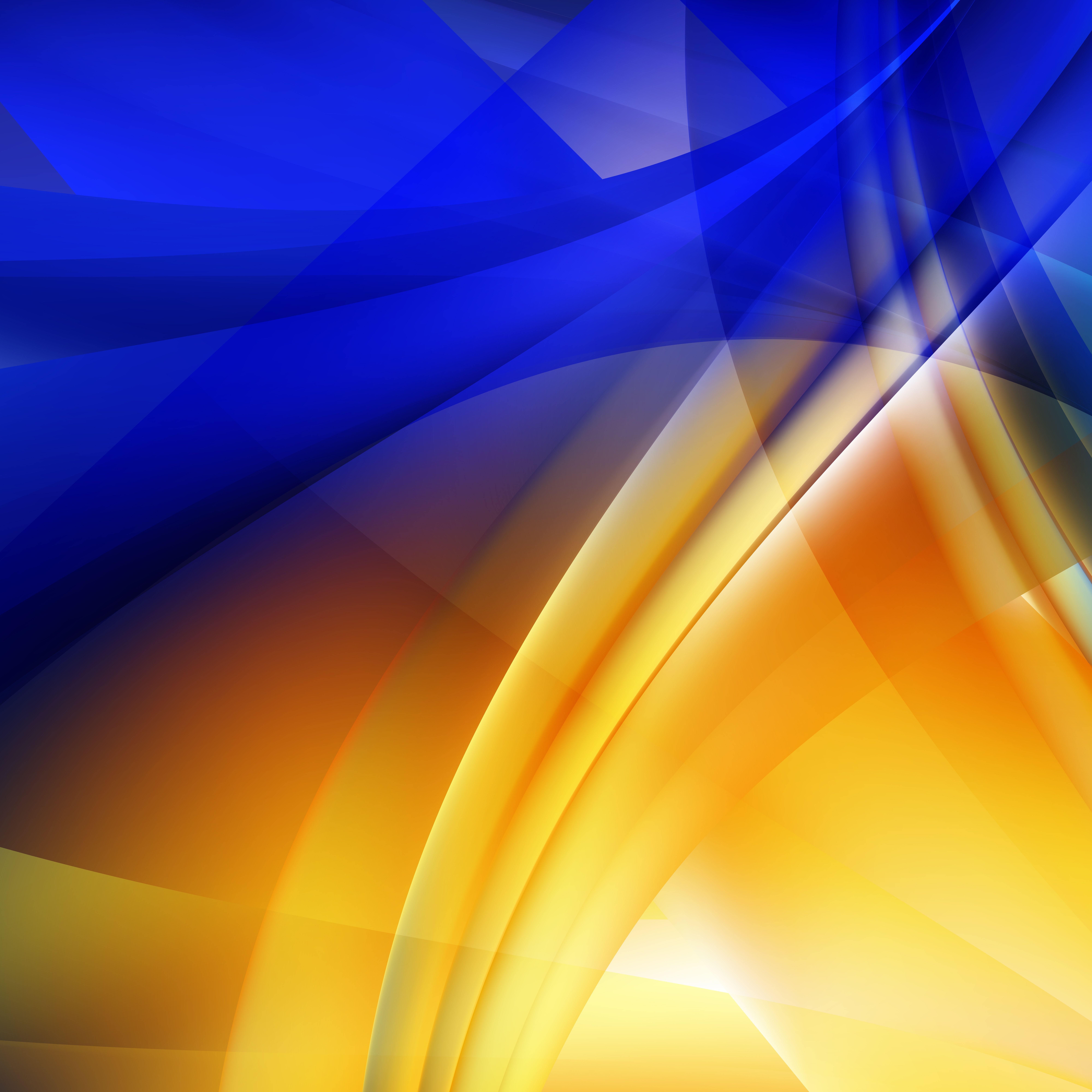 8000x8000 Free Blue and Orange Background Vector Image