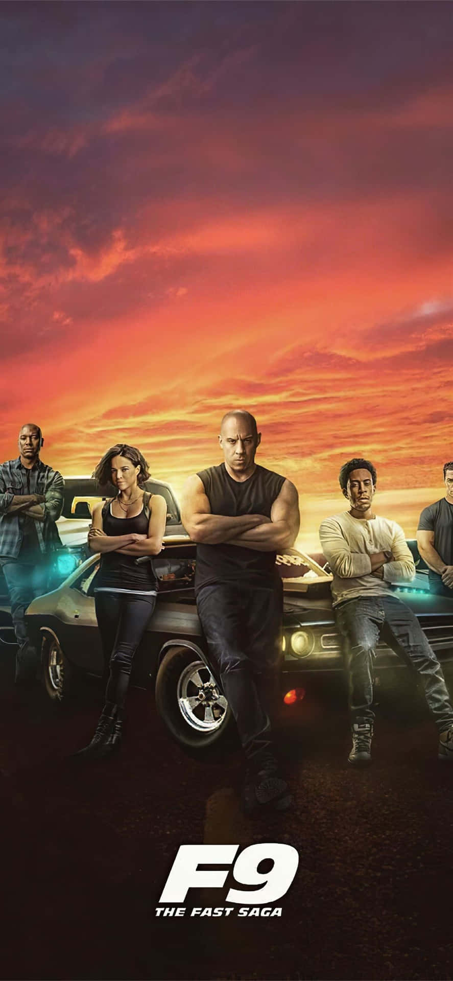 887x1920 Download Vin Diesel stars as Dominic Toretto in Fast and Furious 9. Wallpaper