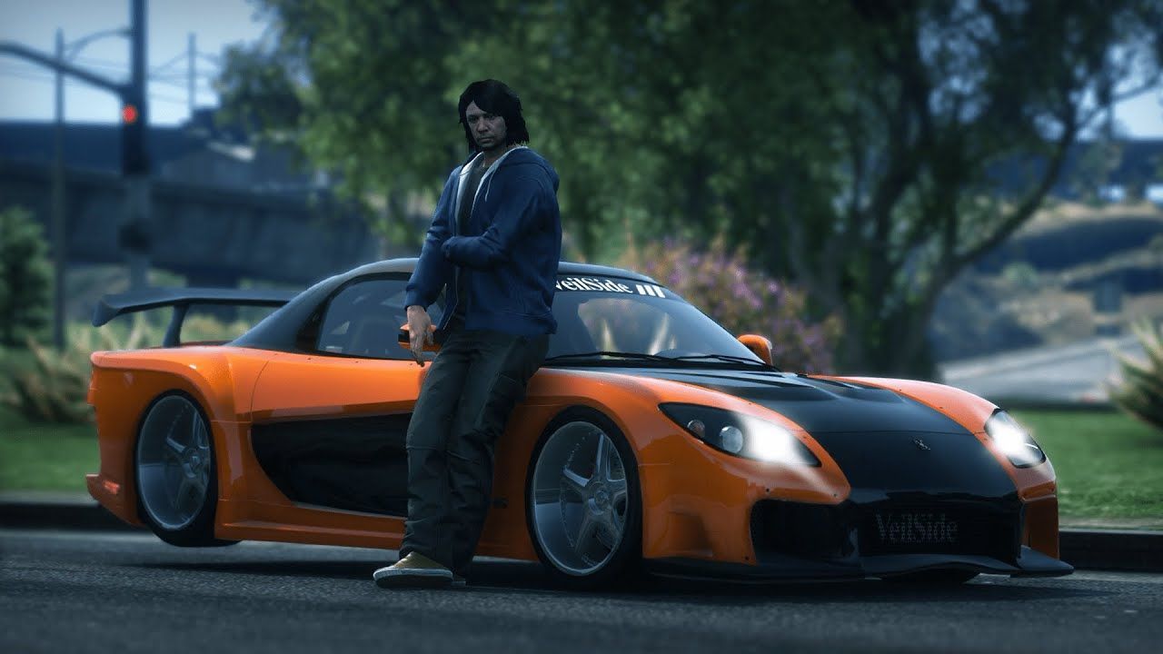 1280x720 RX 7 Veilside Han Lue Clip