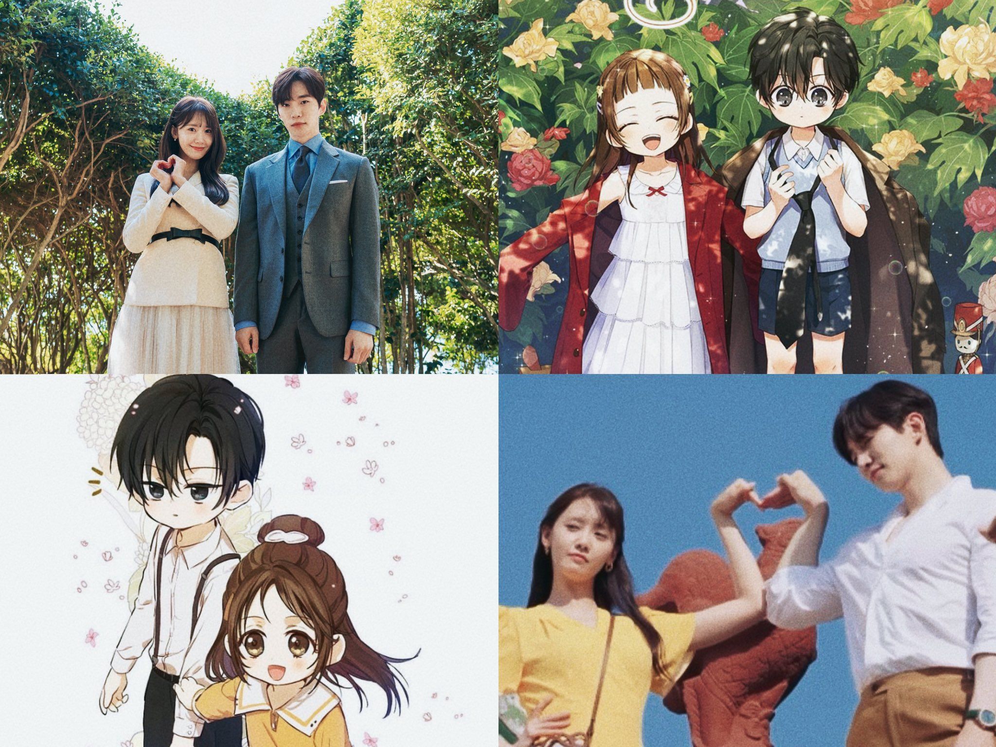 2048x1536 ♊︎ on X: junho yoona • king the land webtoon version / X