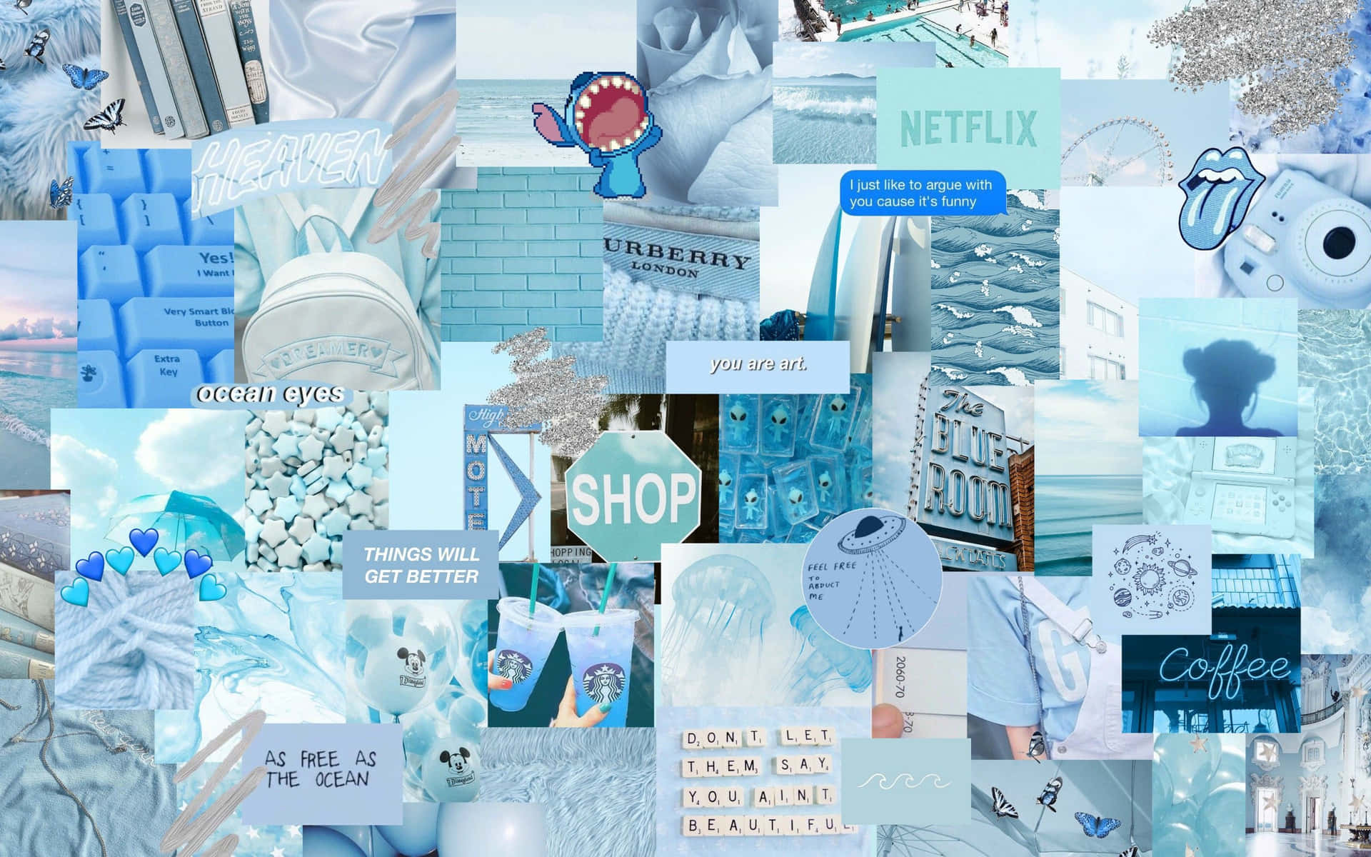 1920x1200 Download Elegant Light Blue Laptop Wallpaper