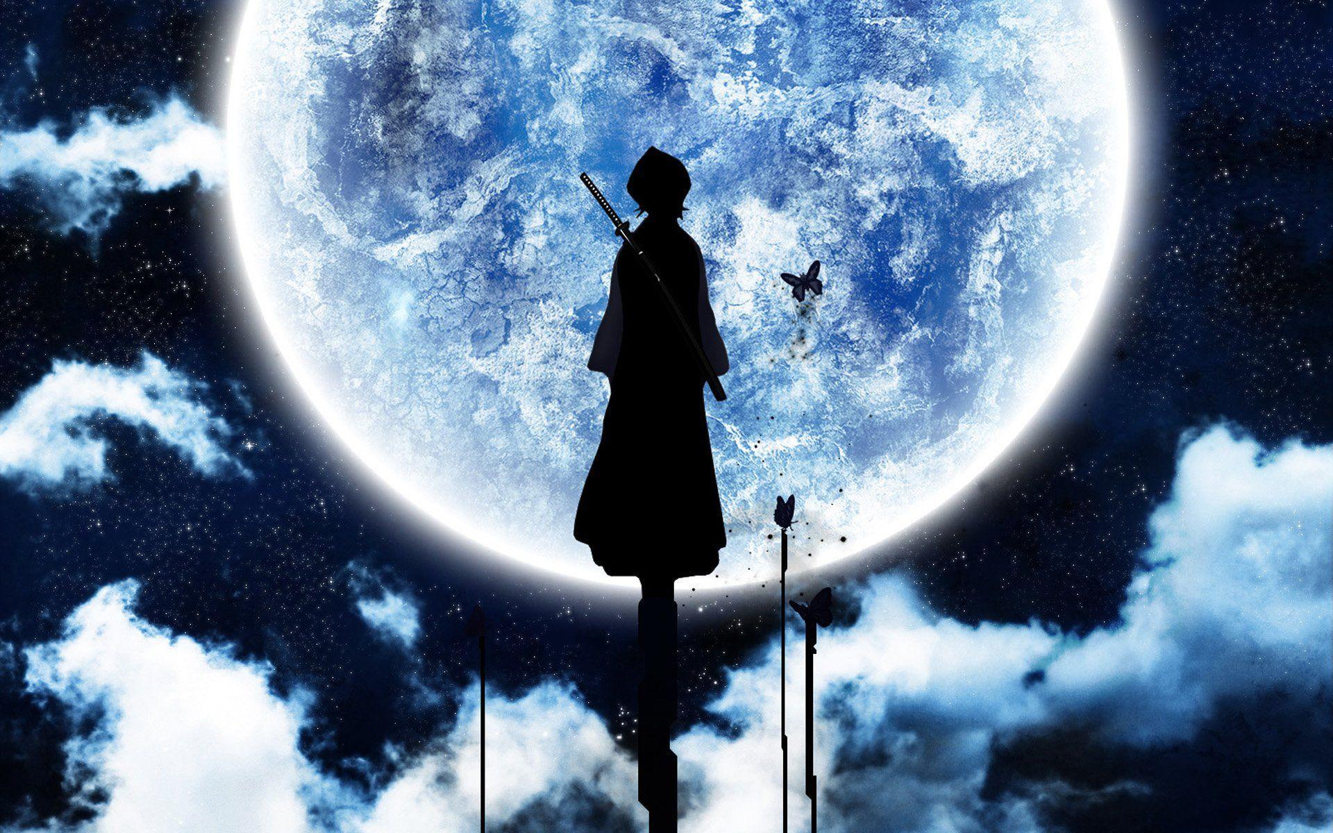 Anime Moon Wallpapers - Top Free Anime Moon Backgrounds - WallpaperAccess