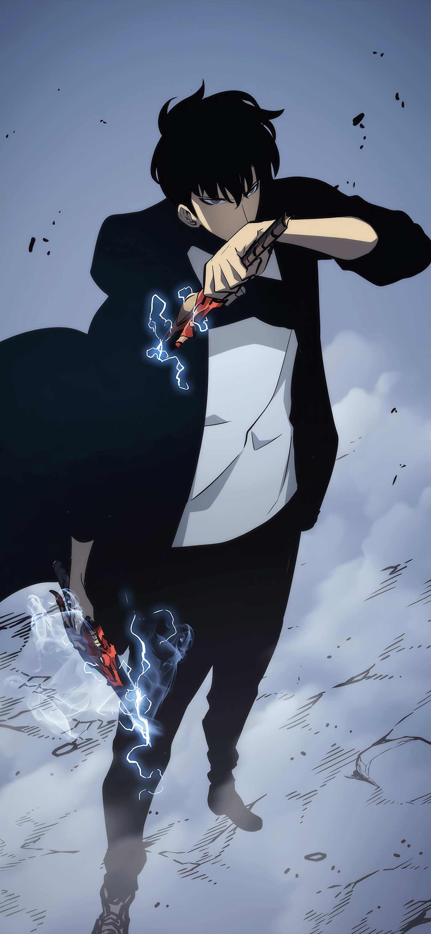 1440x3120 Solo Leveling Phone Wallpaper