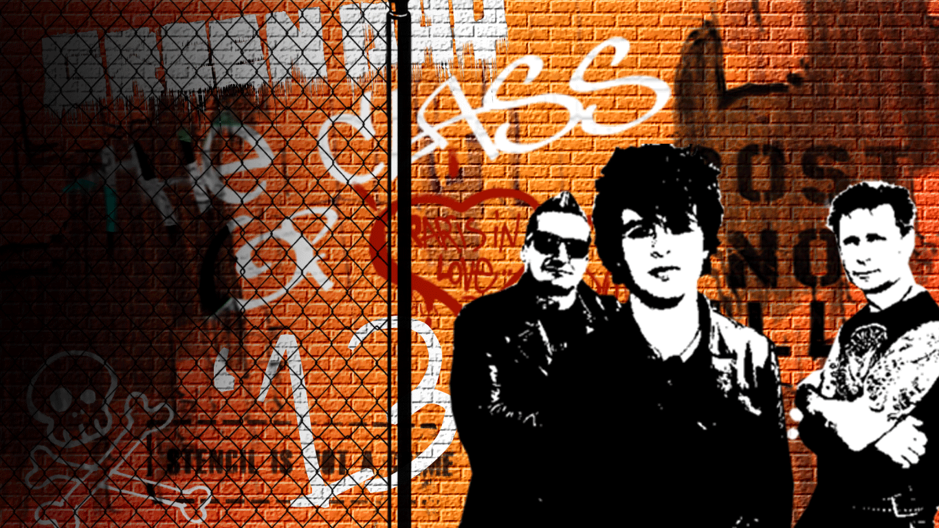 1366x768 Green Day Wallpaper