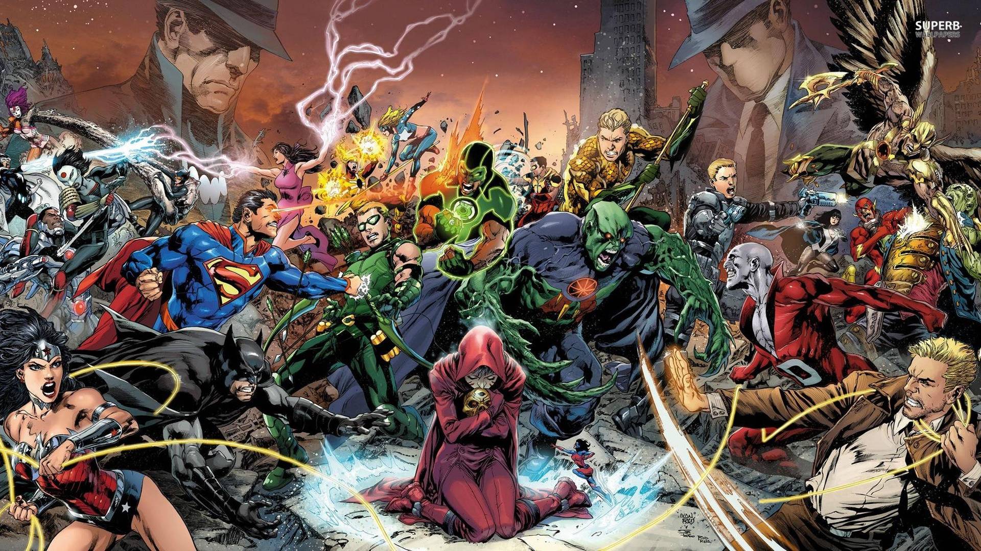 1920x1080 Justice League Comics Wallpaper