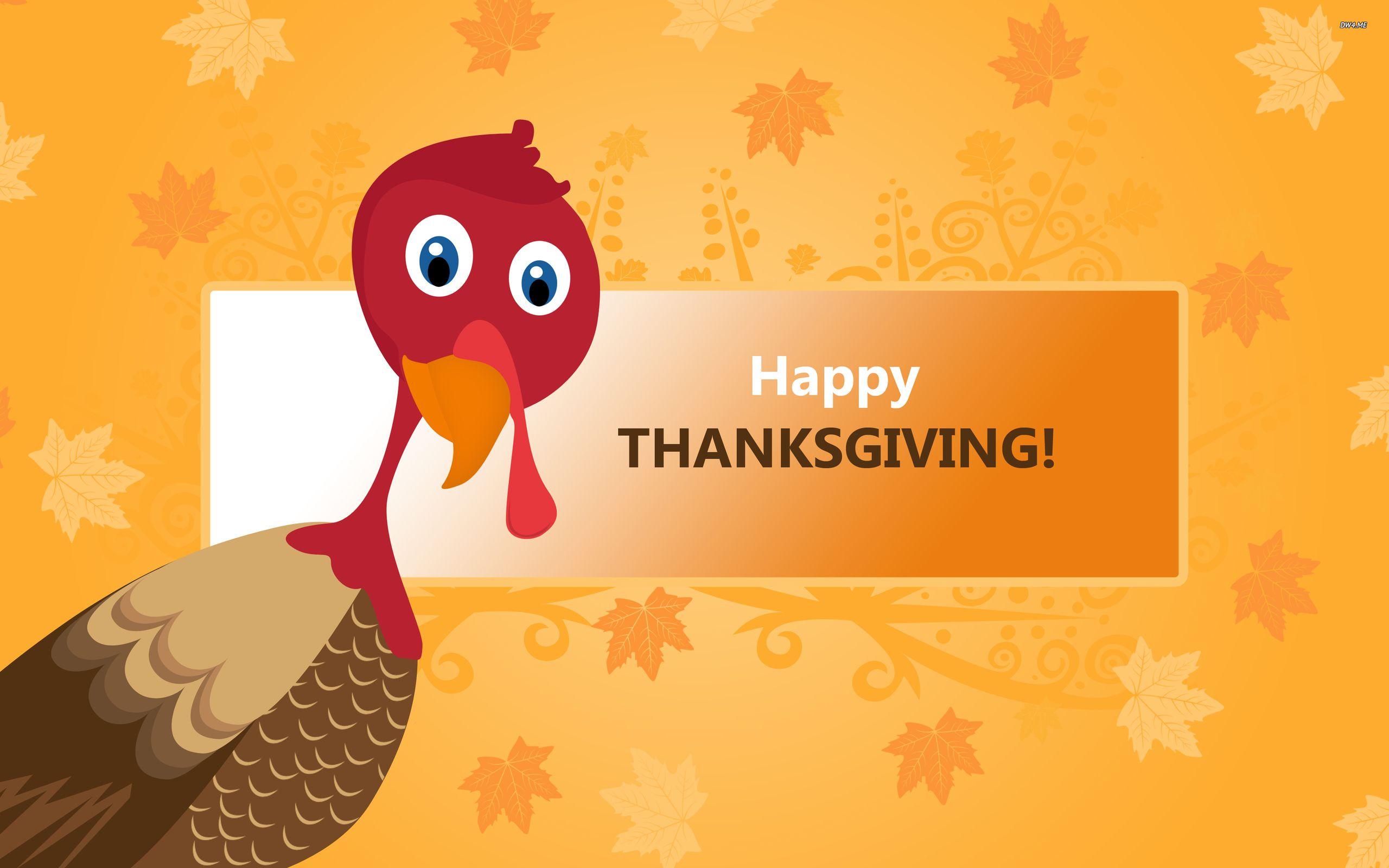 2560x1600 Curious Thanksgiving turkey wallpaper wallpaper