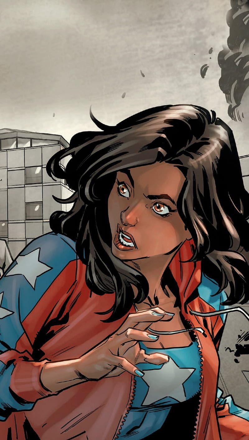 800x1416 COMICS EDITS, America Chavez, HD phone wallpaper