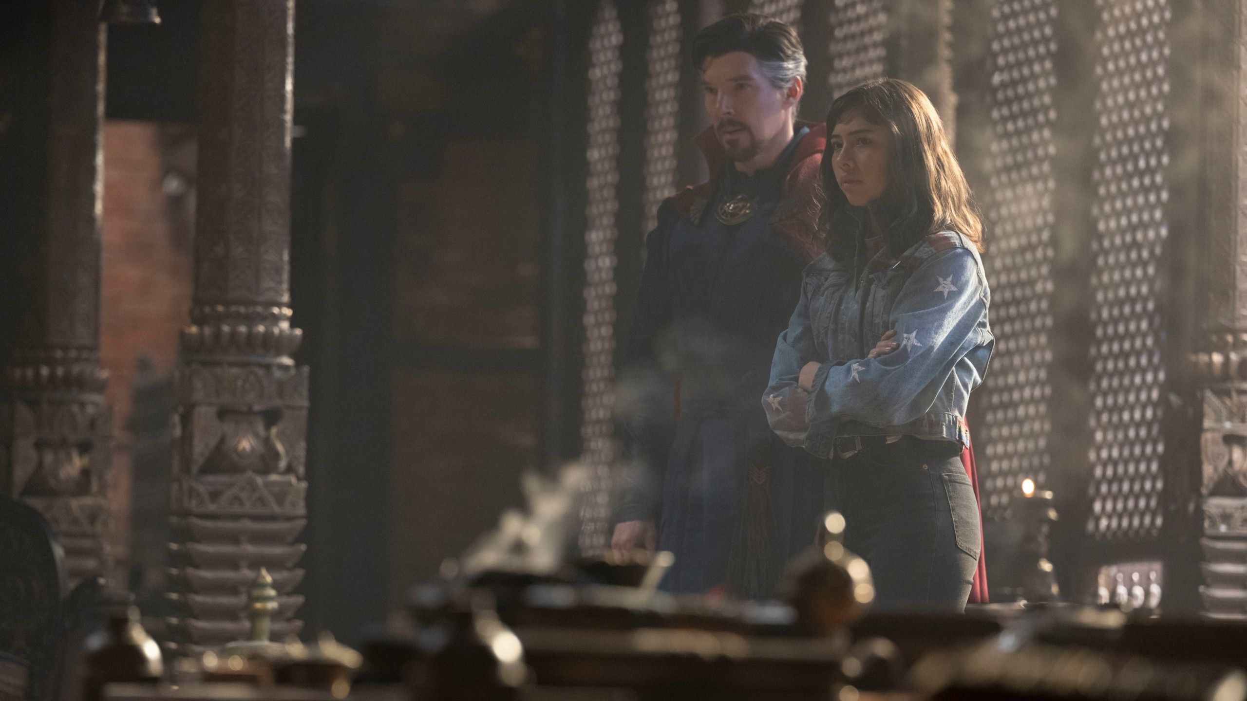 2560x1440 America Chavez Xochitl Gomez HD Doctor Strange in the Multiverse of Madness Wallpaper