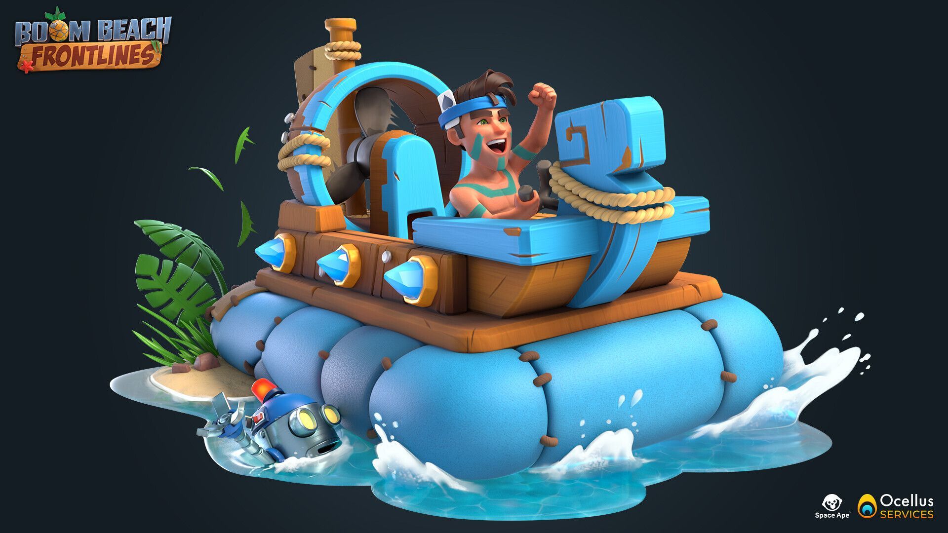 1920x1080 Boom Beach: Frontlines