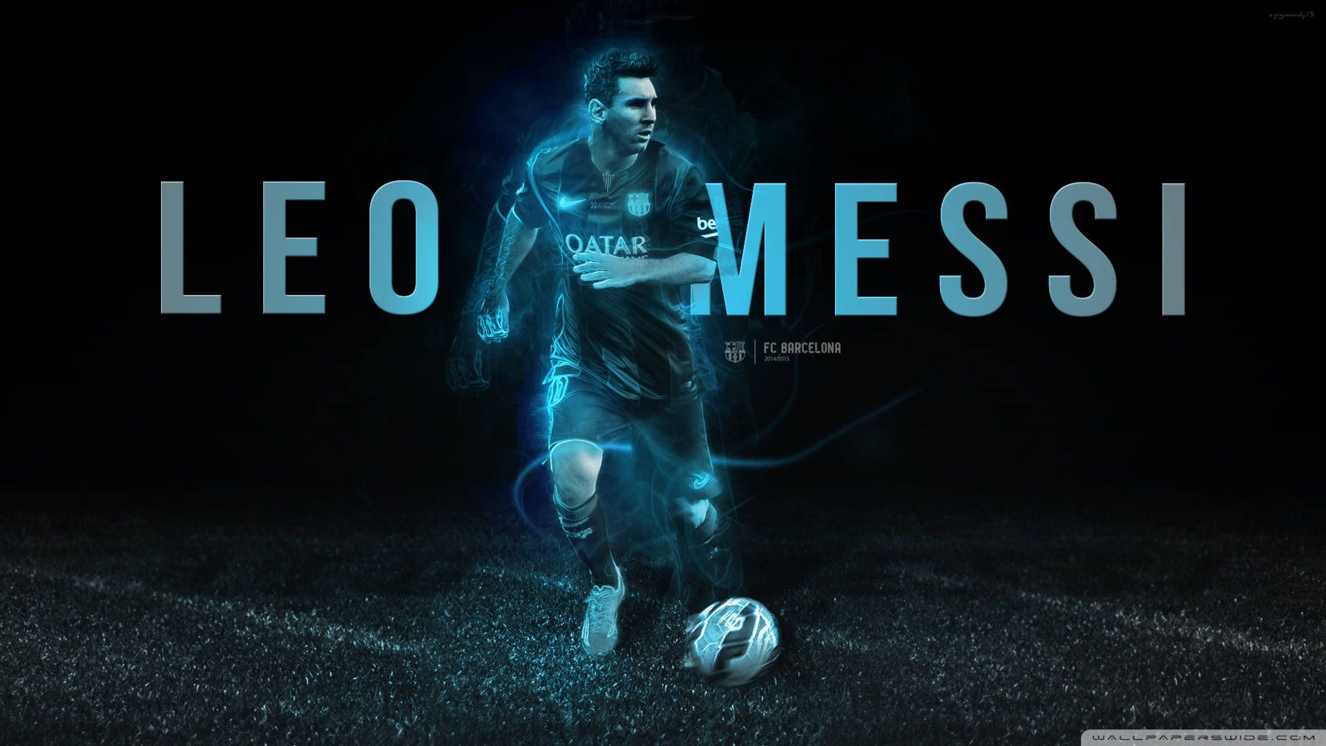 1920x1080 Download Reach Far Beyond Limits with Leo Messi Wallpaper