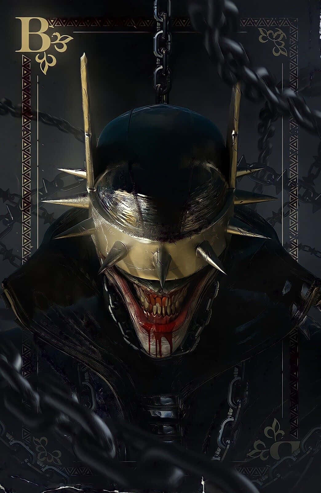 1044x1600 Download The Batman Who Laughs Wallpaper