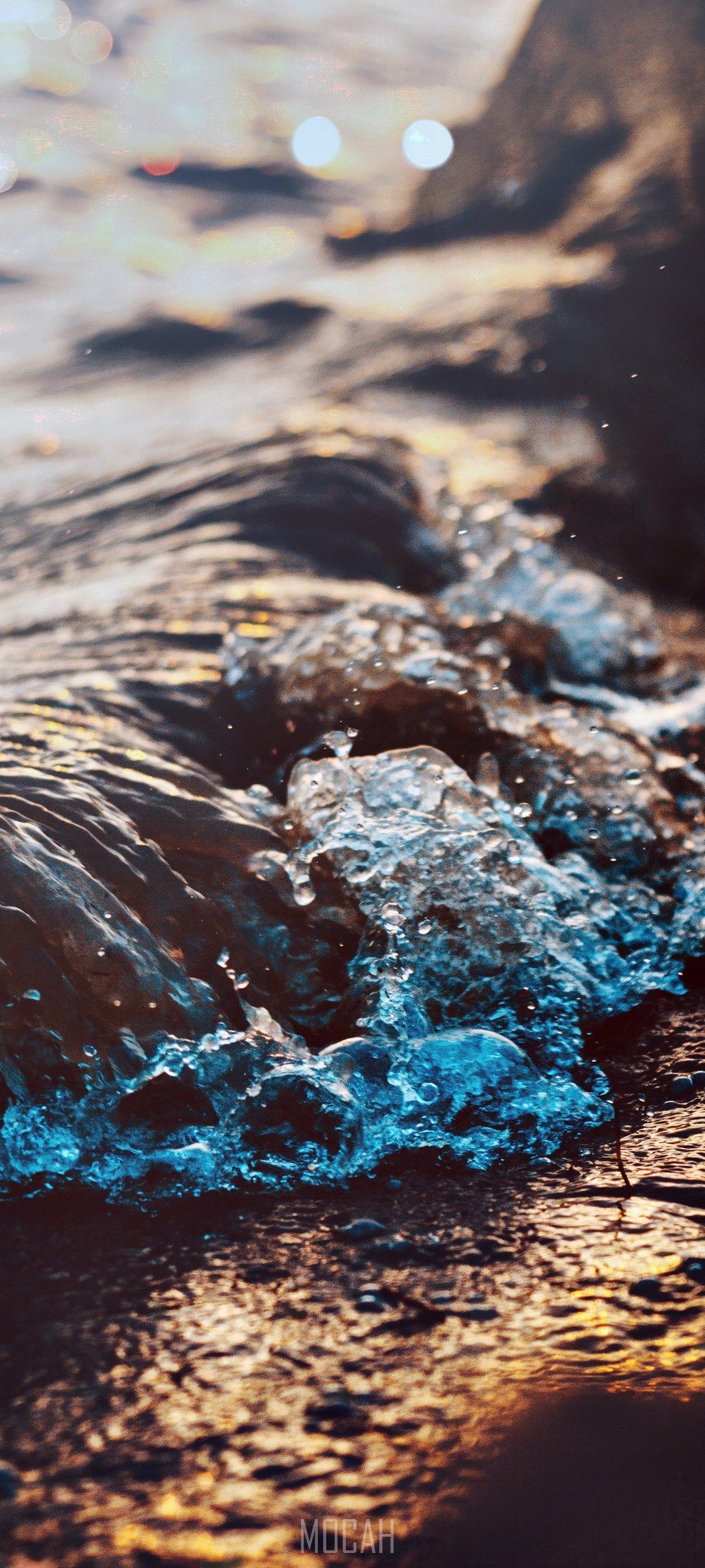 1080x2400 60d 50mm wave and orange hd, Huawei P40 lite 5G wallpaper HD download, 1080x2400 Gallery HD Wallpaper