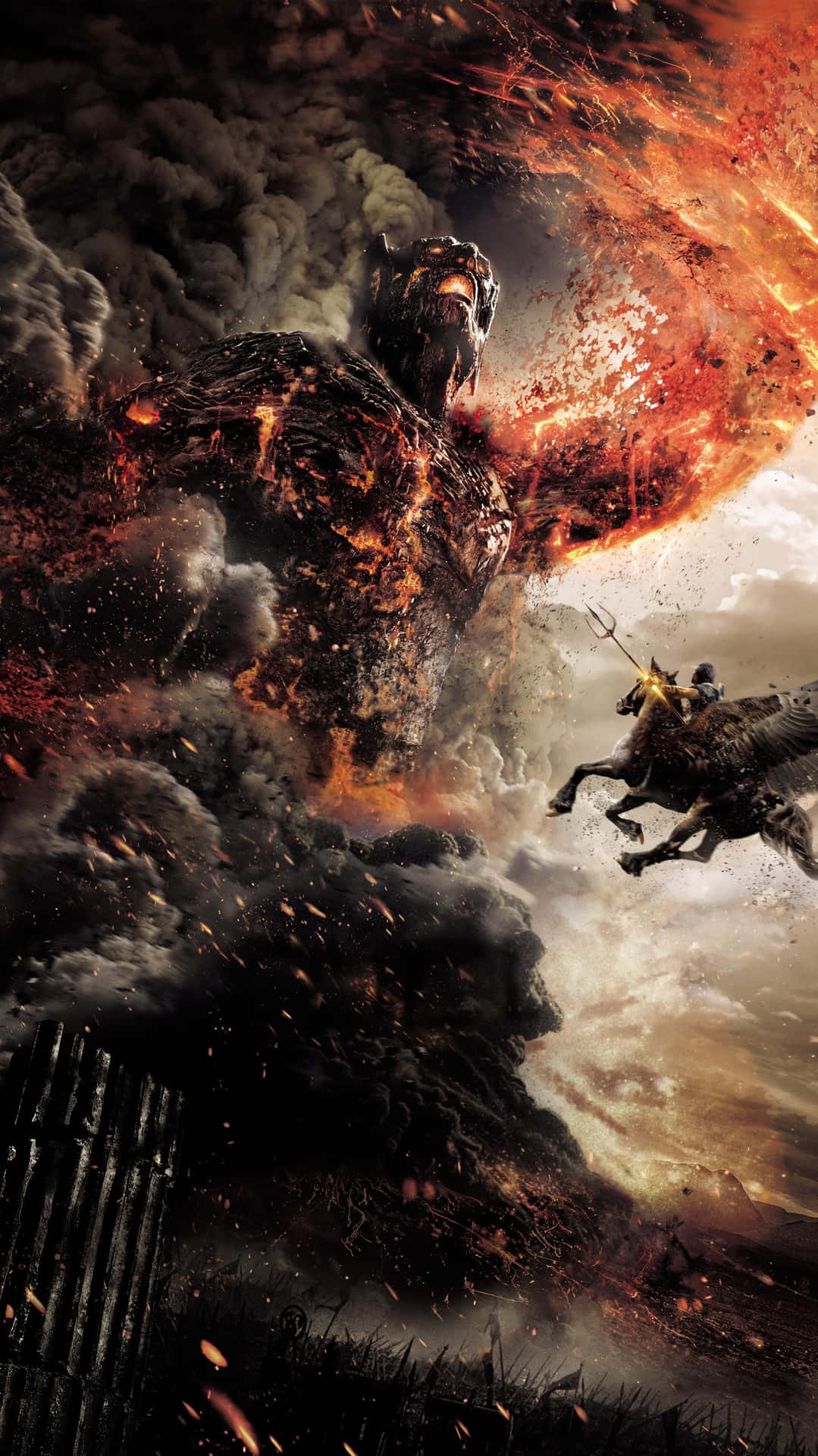 1079x1920 Download Best Greek Mythology God Of War Movie Poster Wallpaper