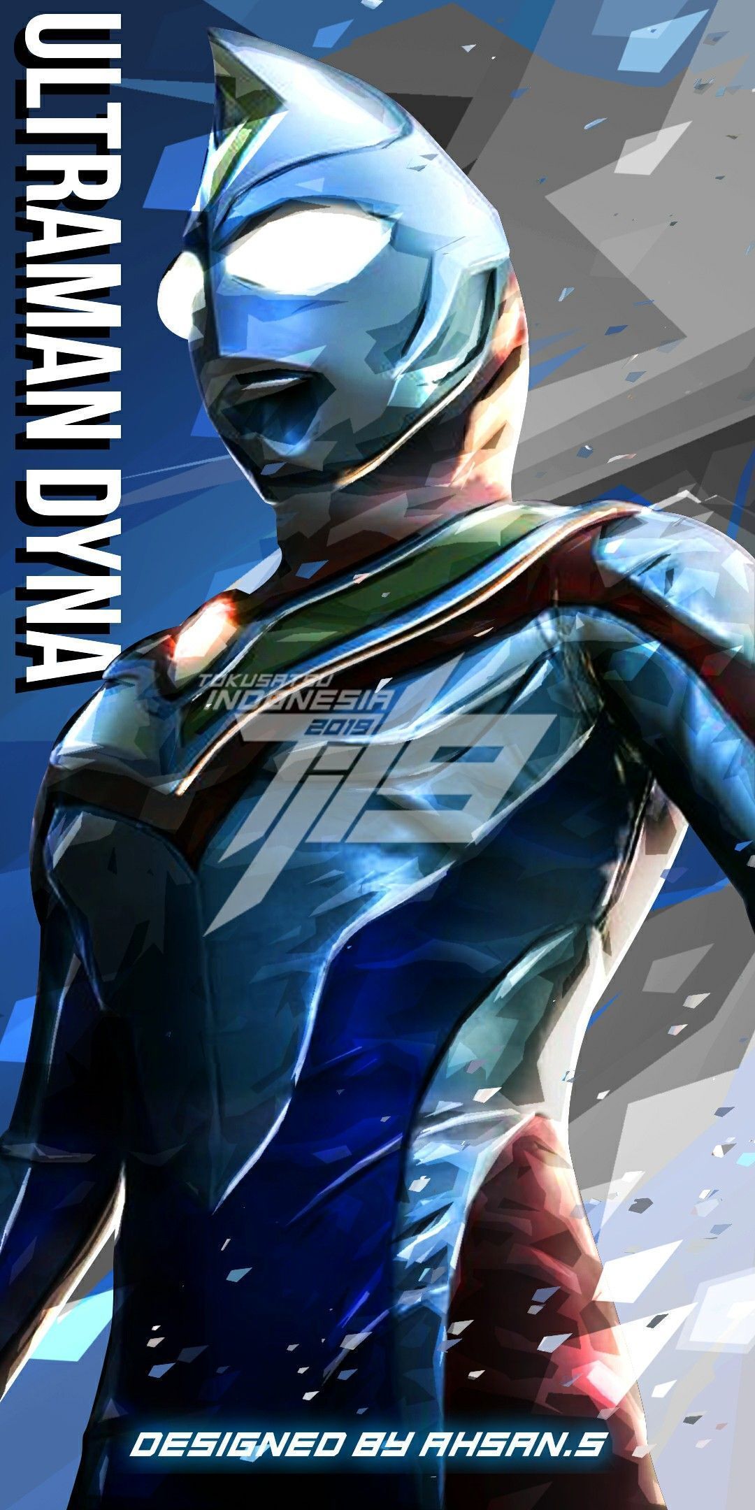 1080x2160 Ultraman Dyna Wallpaper