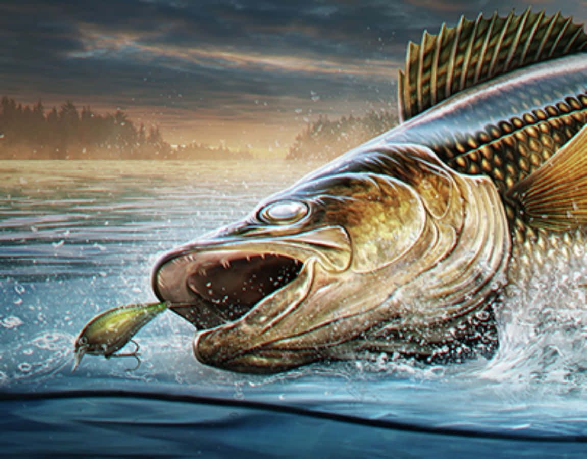 1151x900 Walleye Picture