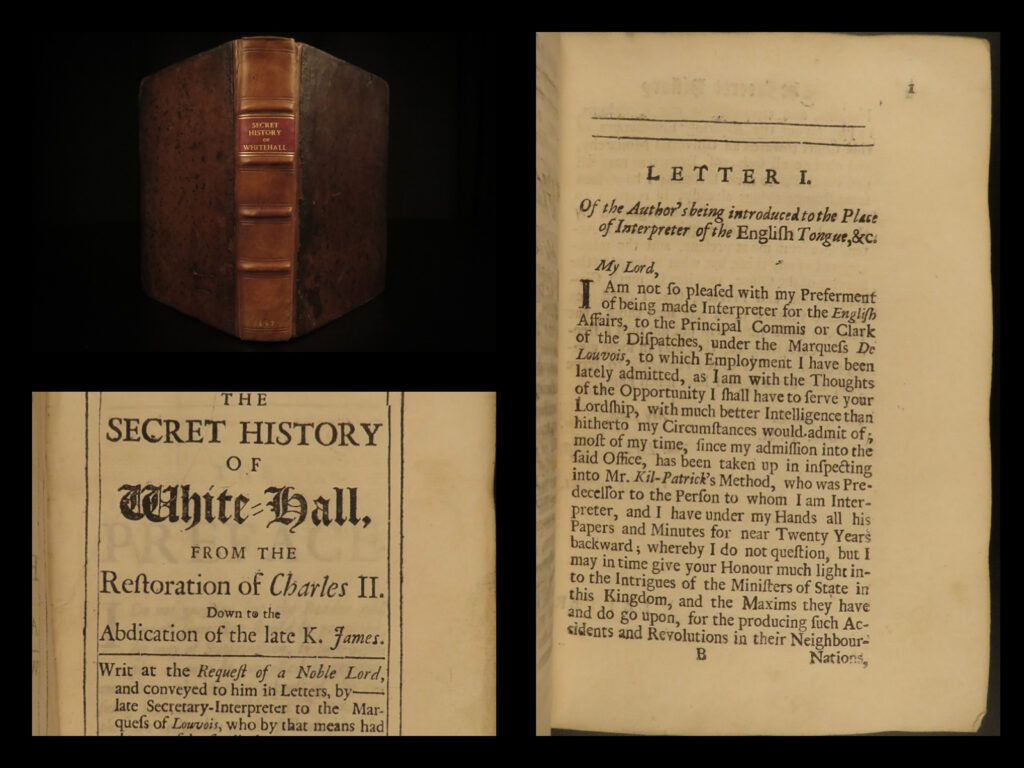 1024x768 SECRET History Of White Hall Stuart House SPY Letters Charles II Jones