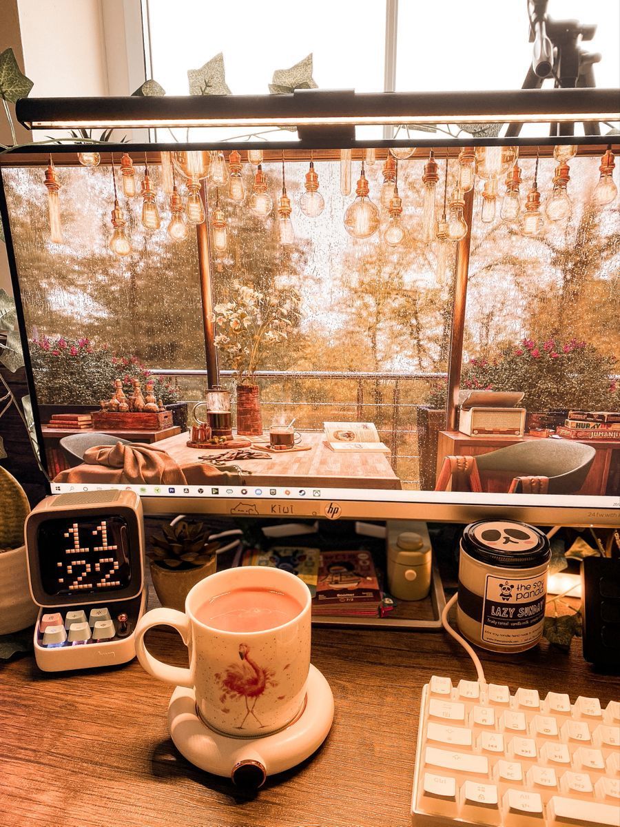 900x1200 Cozy Cafe Wallpaper