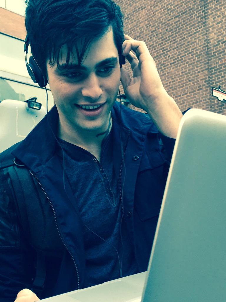 768x1024 McG on X: Matthew watching dailies / X