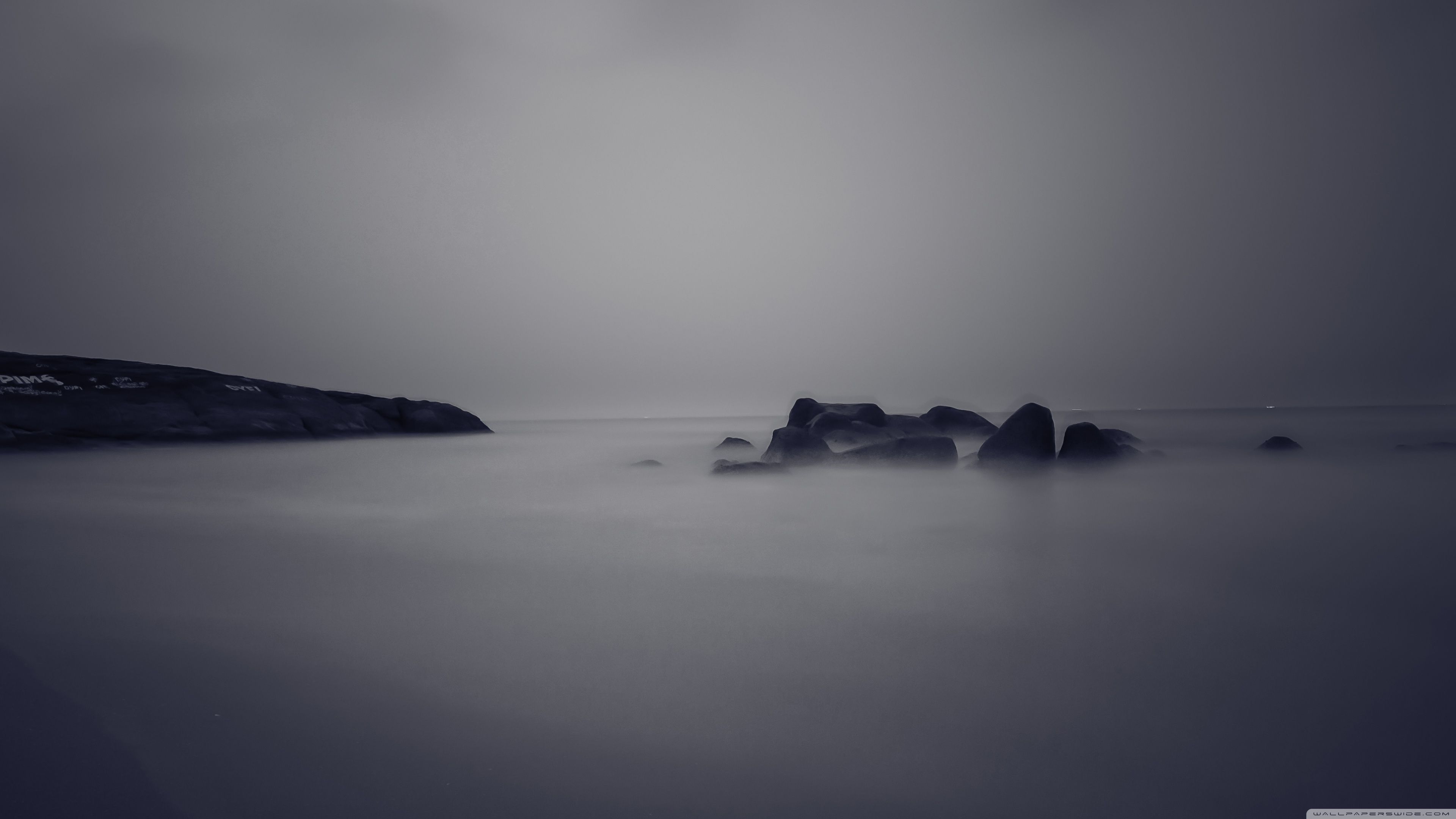 3840x2160 Foggy Rocks Ultra HD Desktop Background Wallpaper for 4K UHD TV : Multi Display, Dual Monitor : Tablet