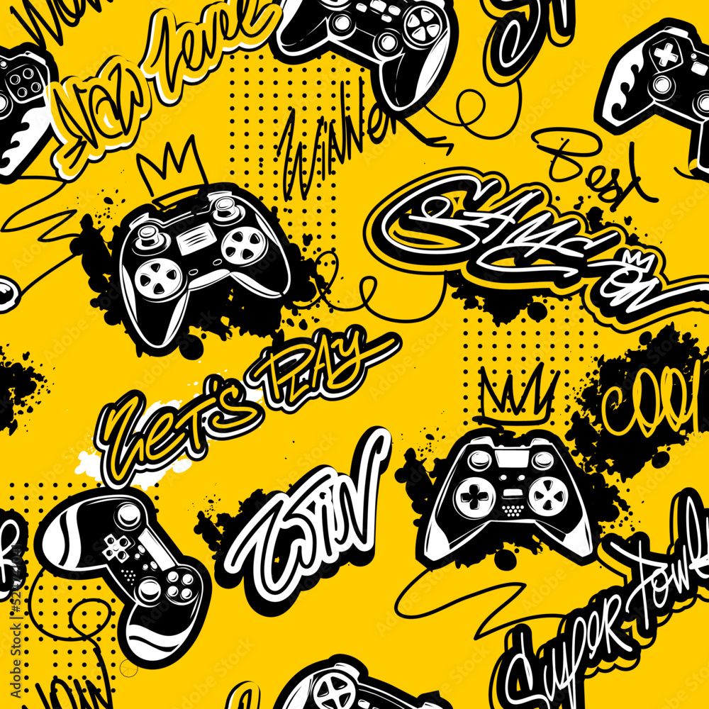 Gaming Pattern Wallpapers - Top Free Gaming Pattern Backgrounds ...