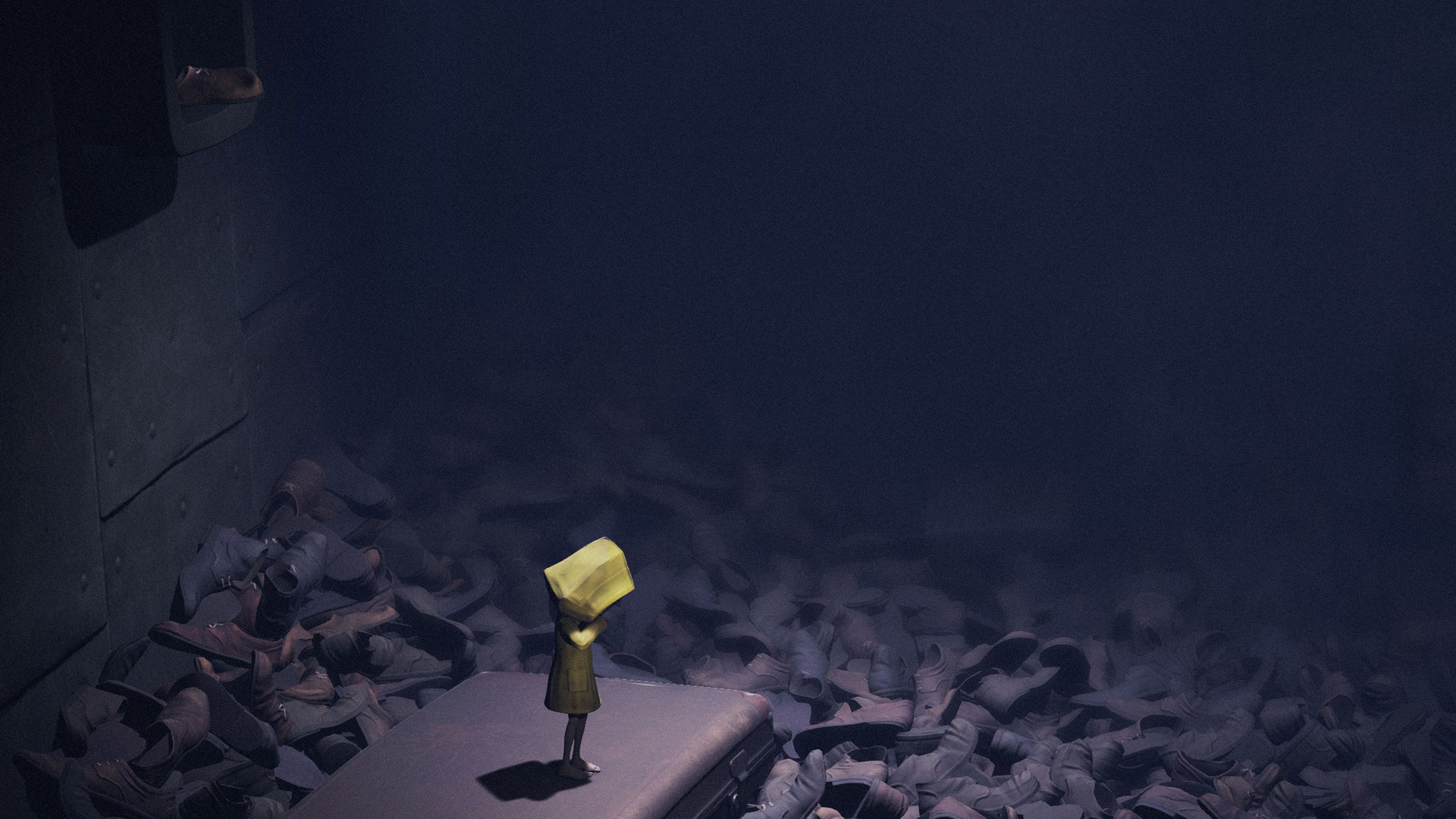 3840x2160 wallpaper for desktop, laptop. little nightmares dark anime art illustration