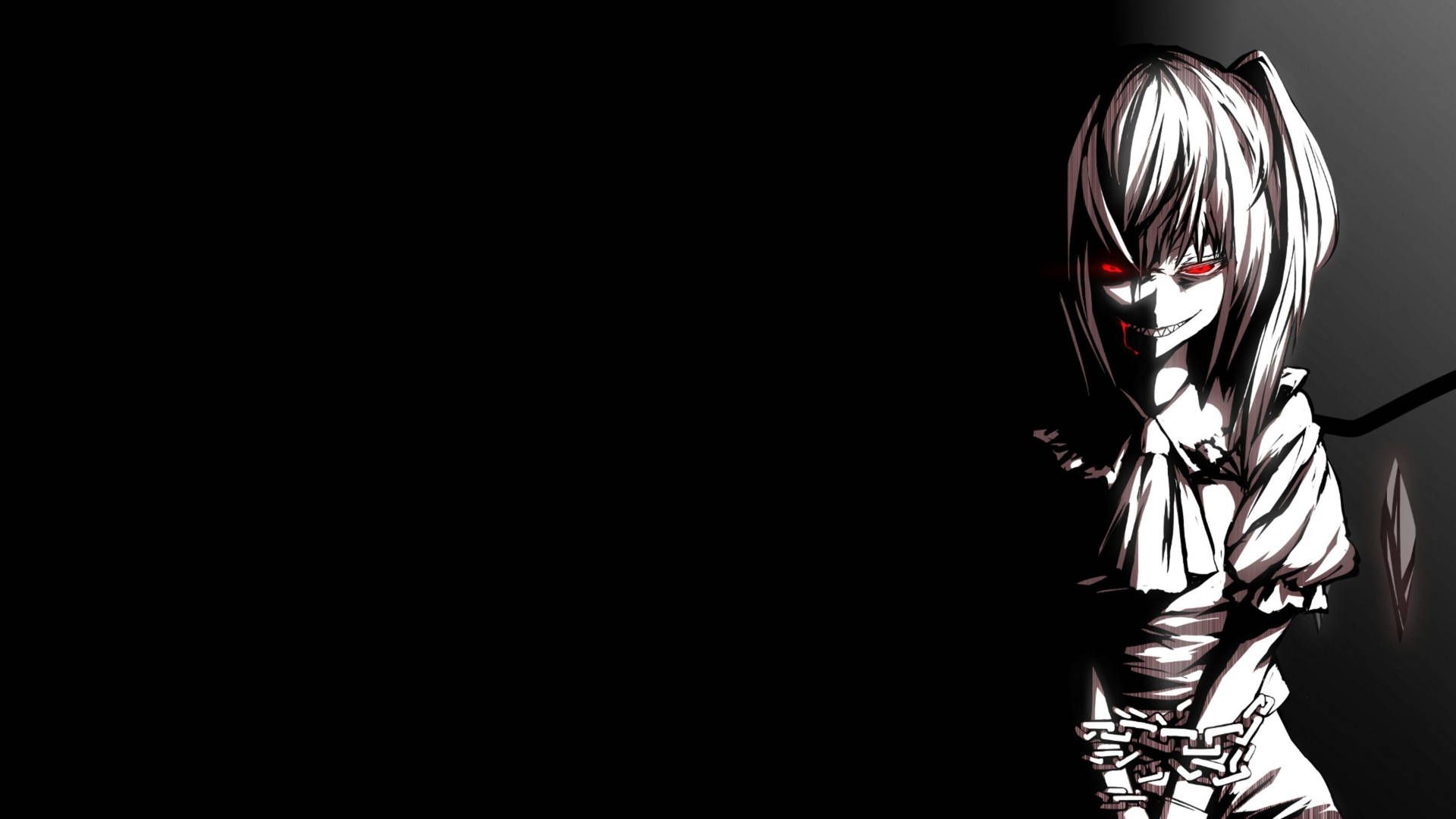 1920x1080 Download Enthralling Dark Anime Aesthetic Desktop Display Wallpaper