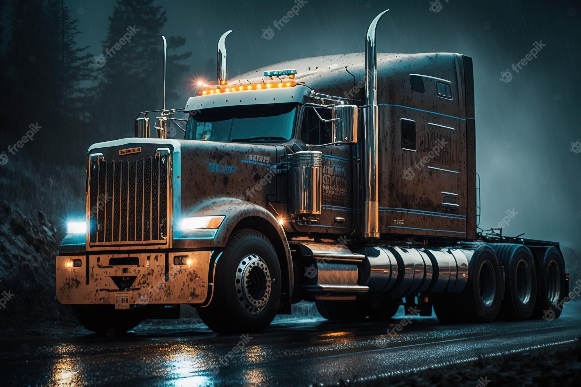 2000x1333 Premium Photo wheeler big truck photo for background or prints graphic design