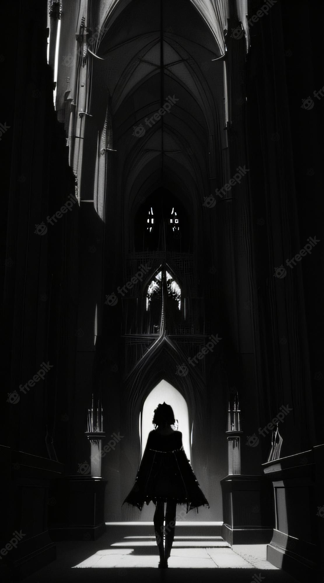 1111x2000 Dark Church Image