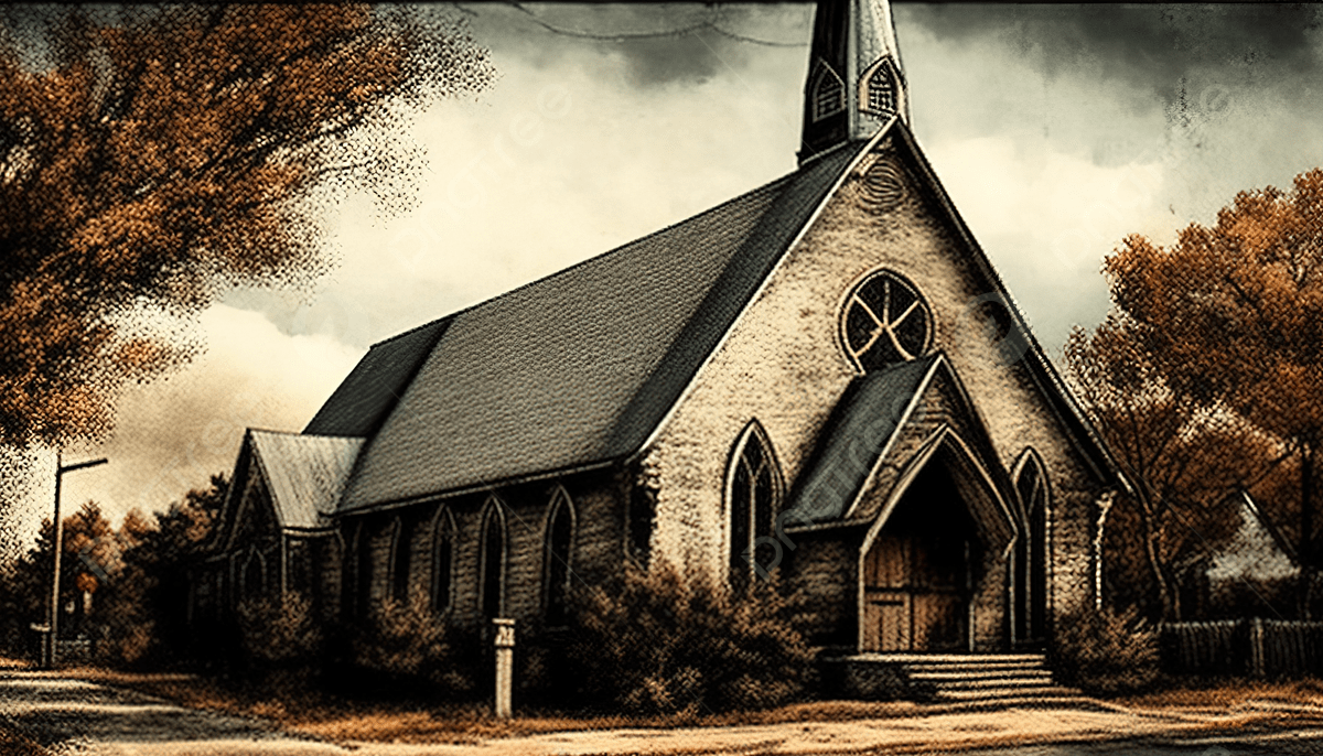 1200x686 Dark Church In The Middle Of The Rainy Night Background, Church Picture Background Image And Wallpaper for Free Download