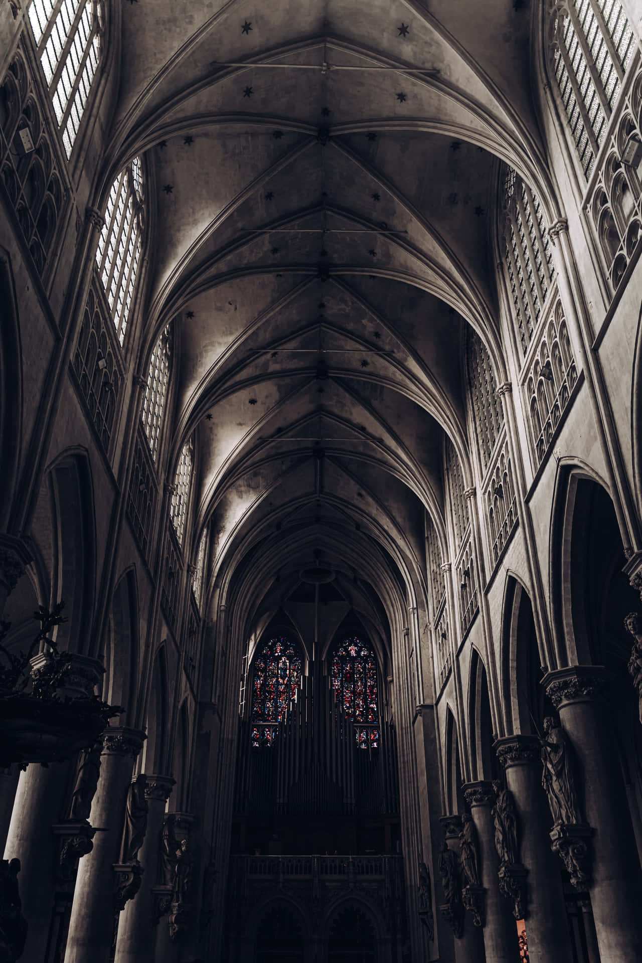 1280x1920 Download Let the darkness surround you and explore with Gothic Wallpaper