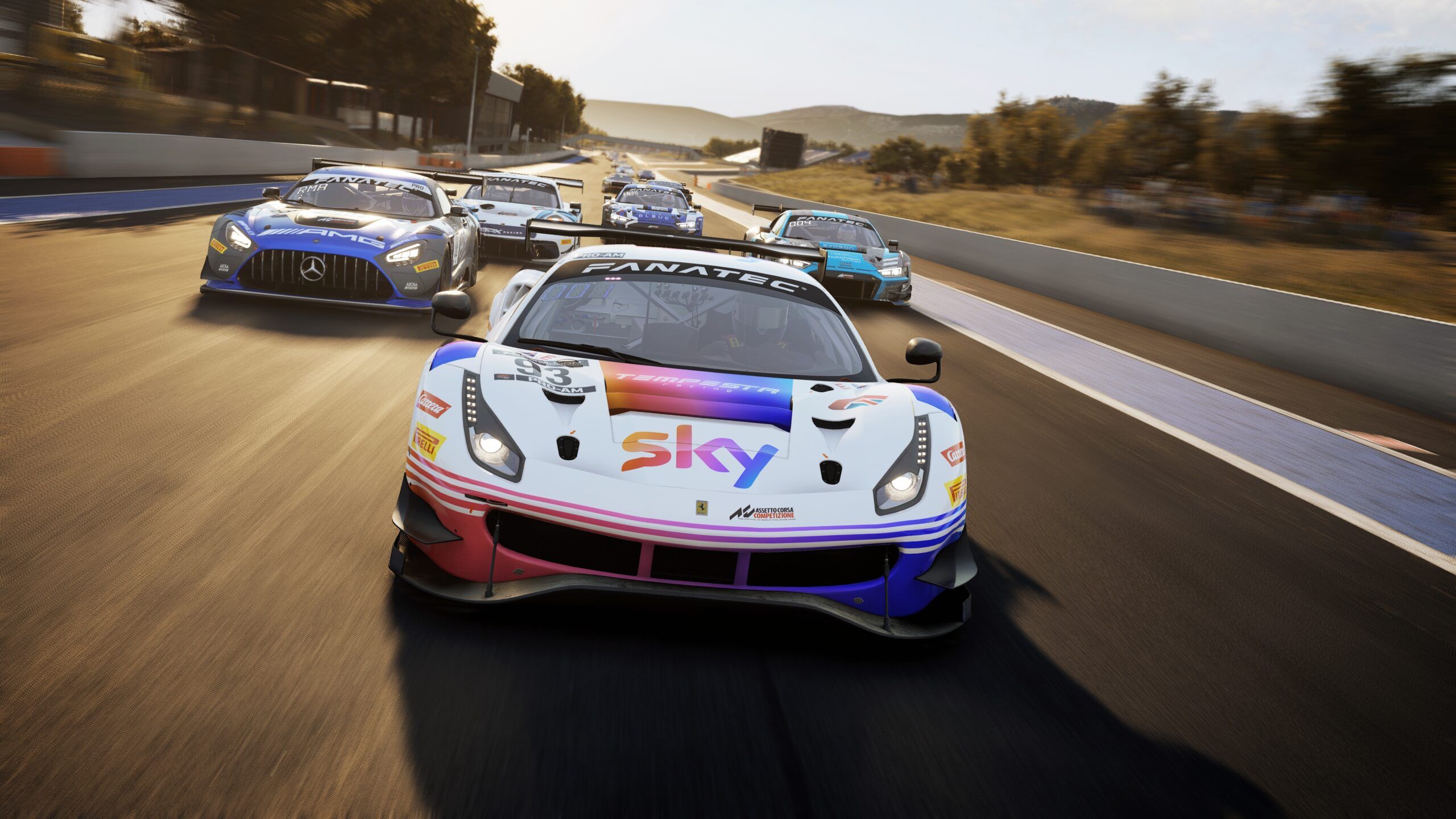 2560x1440 Latest Assetto Corsa Competizione Update 1.8 Packs AMD FSR, NVIDIA DLSS and Temporal Antialiasing Gen5 Support