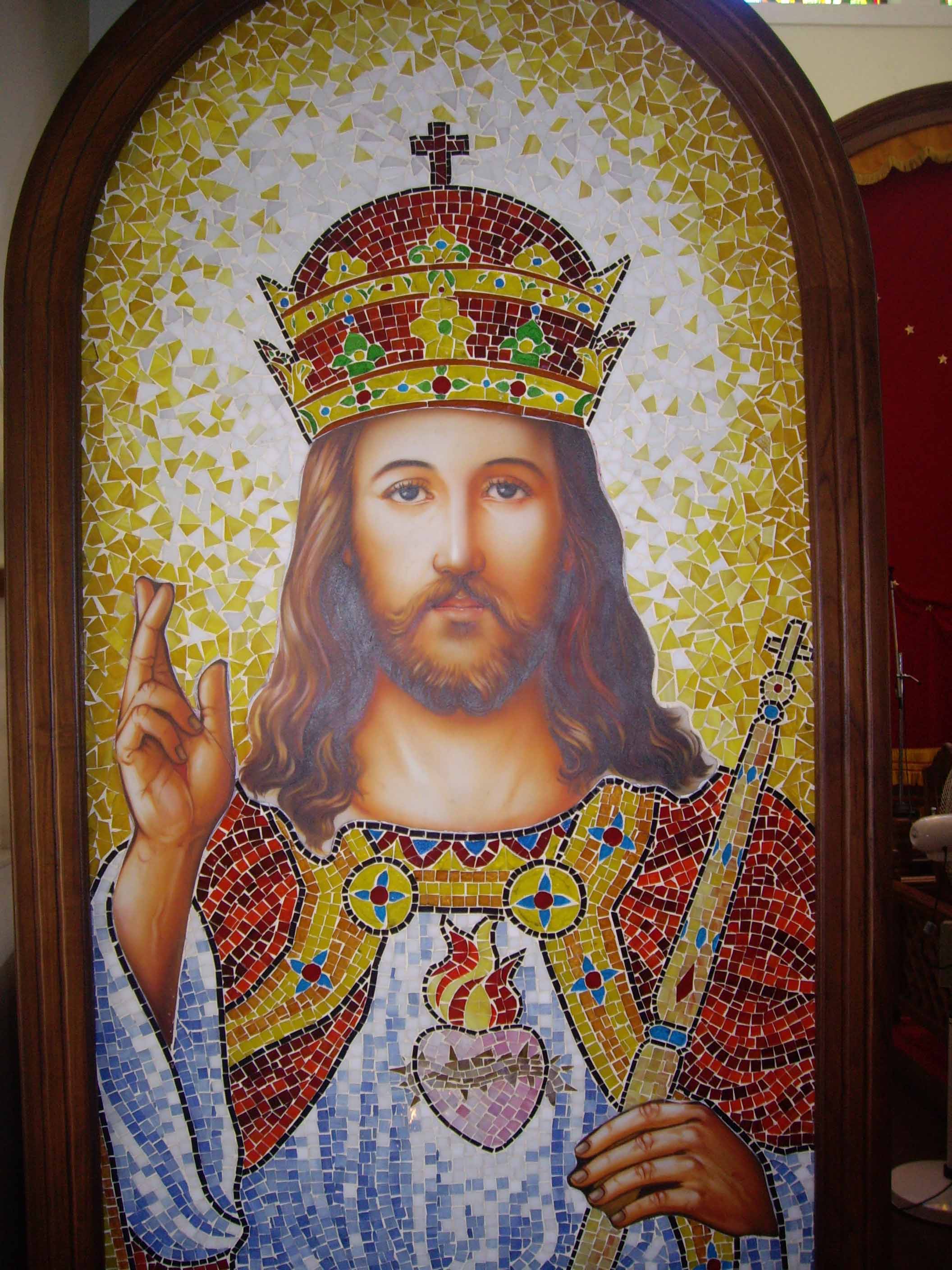 2112x2816 Christ the King Wallpaper