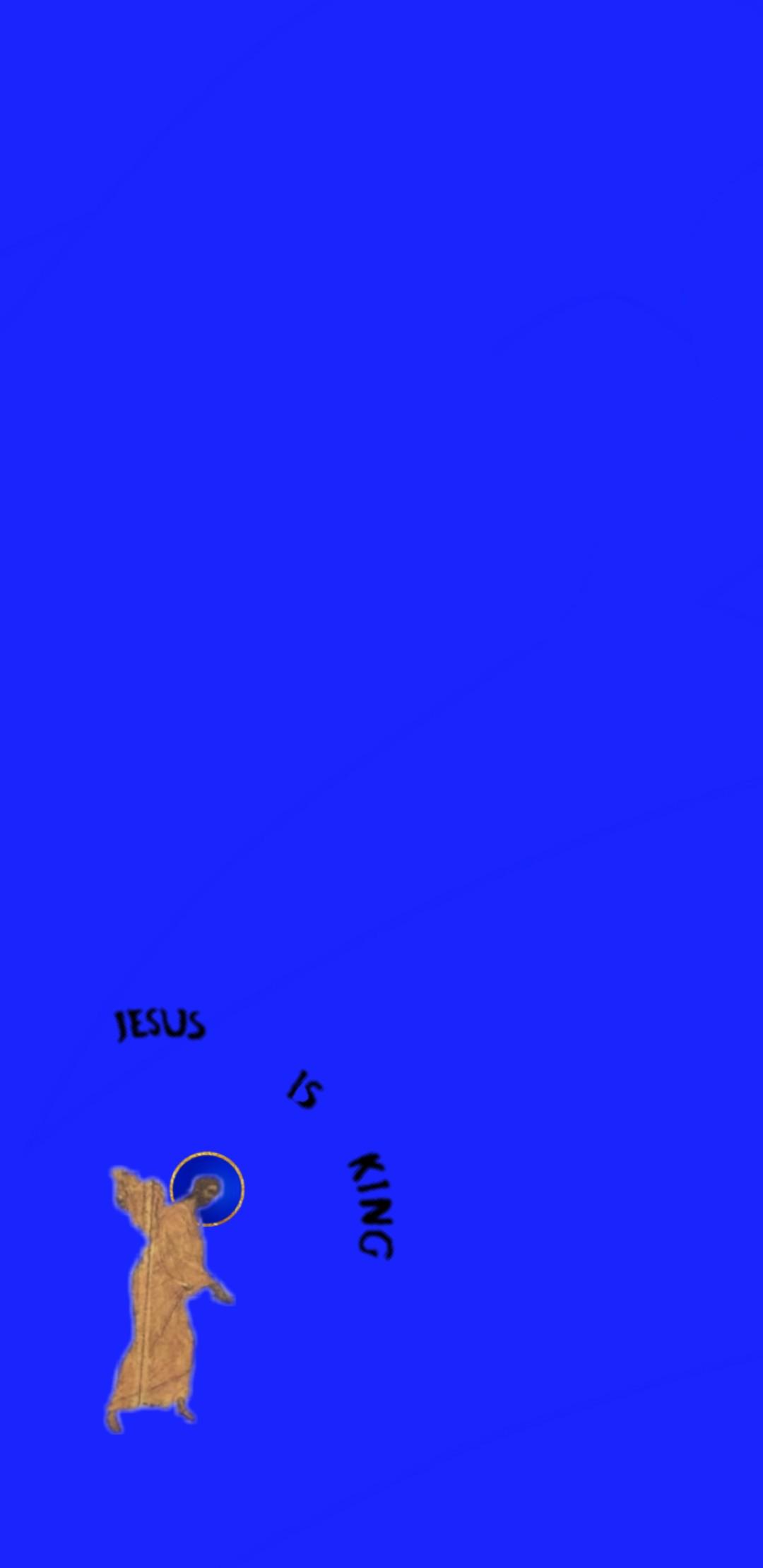 1080x2220 Jesus Is King Wallpaper