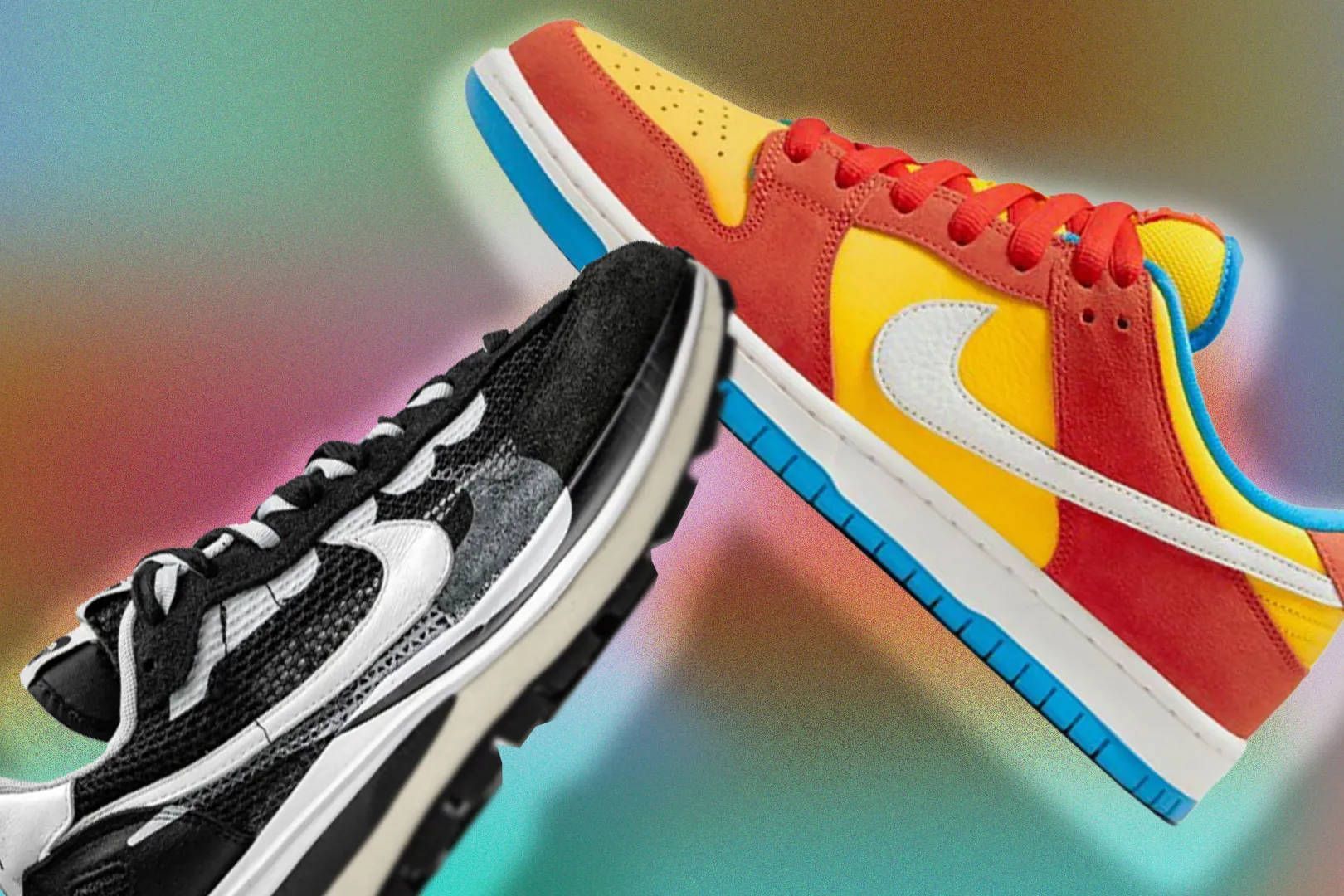 1620x1080 Download Nike Shoes Sacai And Dunk Low Wallpaper