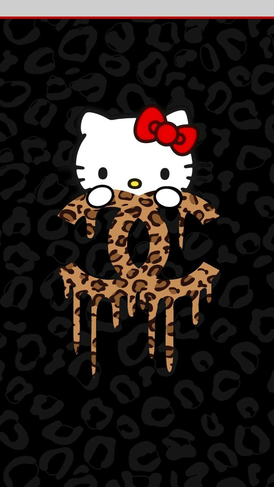  Hello Kitty Leopard  iPhone Wallpapers Top Free Hello  