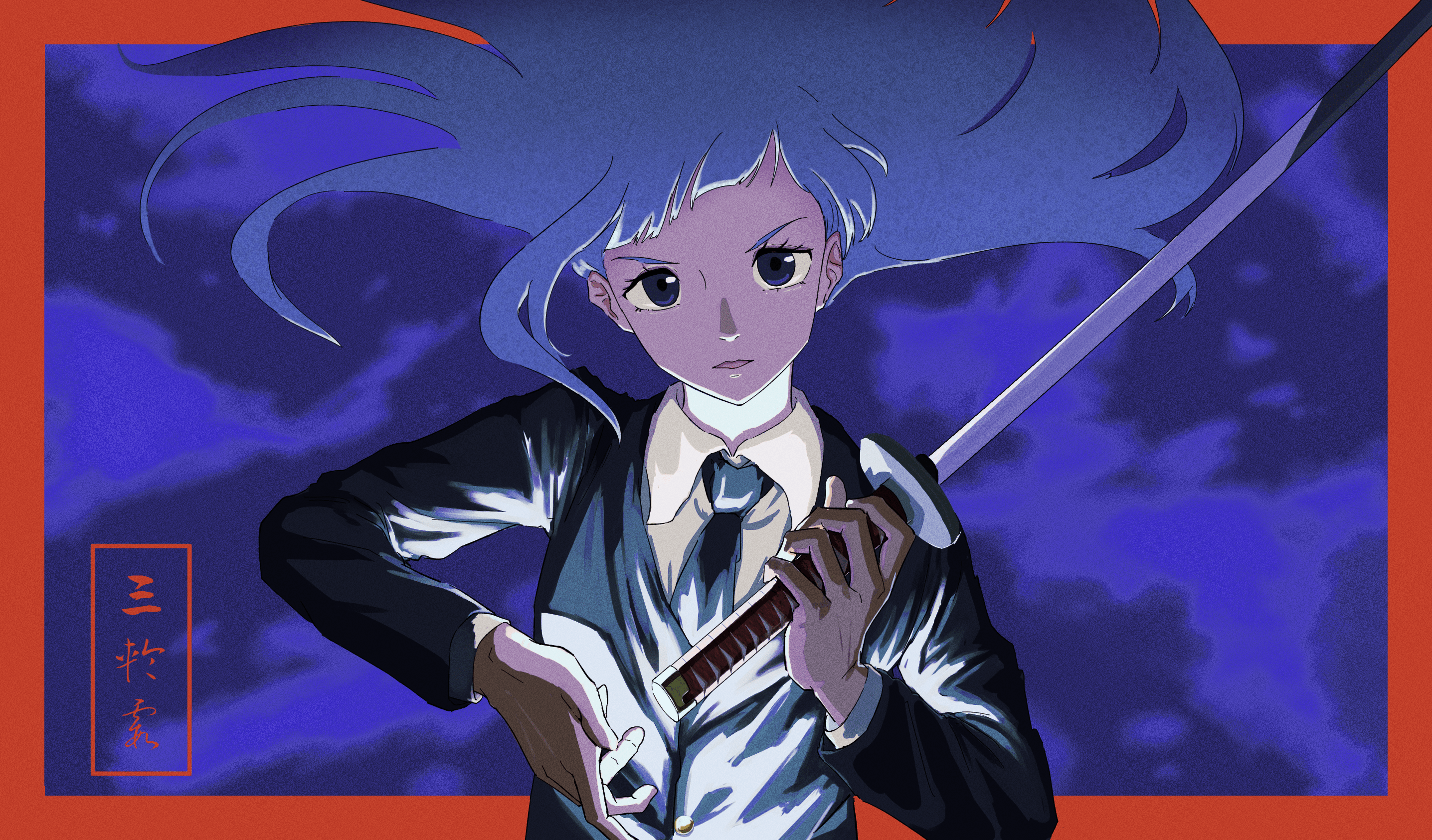 2872x1685 Miwa Kasumi Kaisen. Anime Image Board
