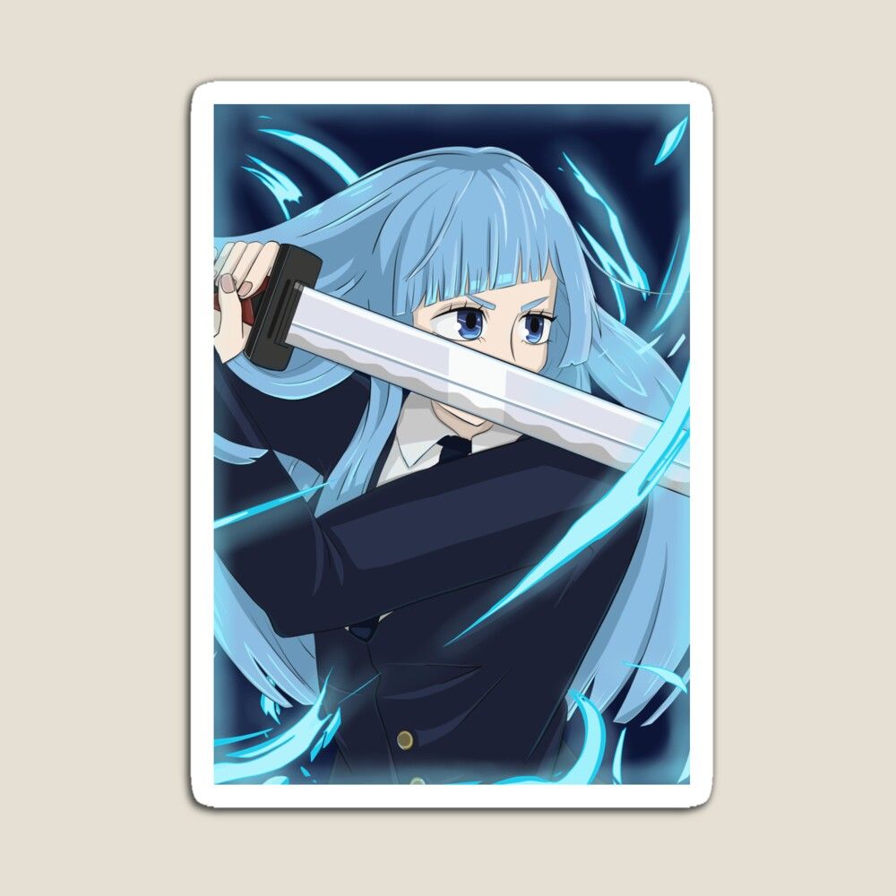 1000x1000 Kasumi Miwa Jujutsu Kaisen Art Board Print