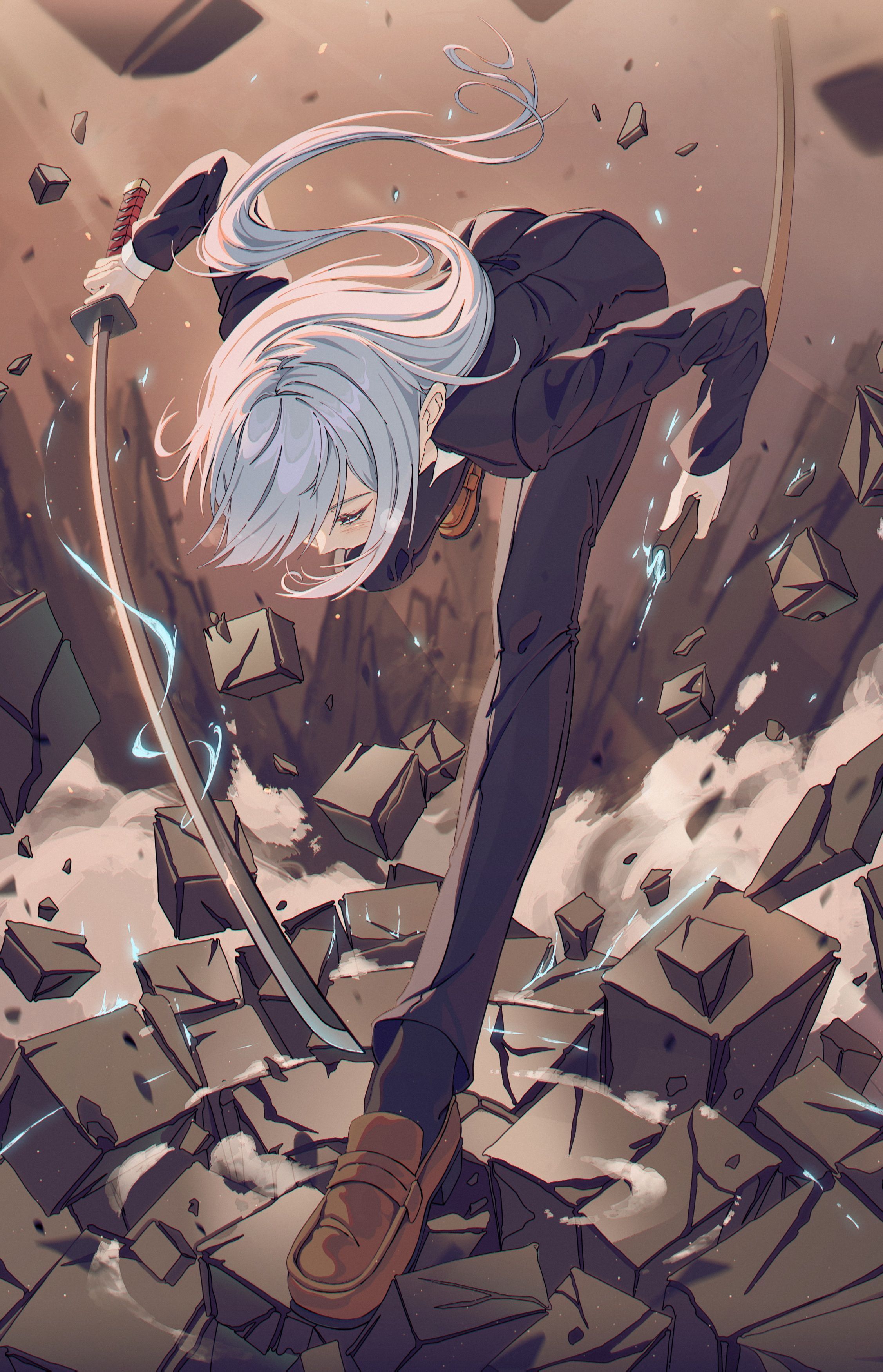 2254x3500 hyunwoo jujutsu kaisen miwa kasumi business suit sword