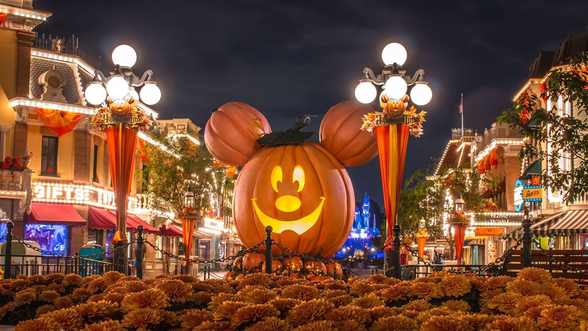 Disneyland Halloween Wallpapers - Top Free Disneyland Halloween ...