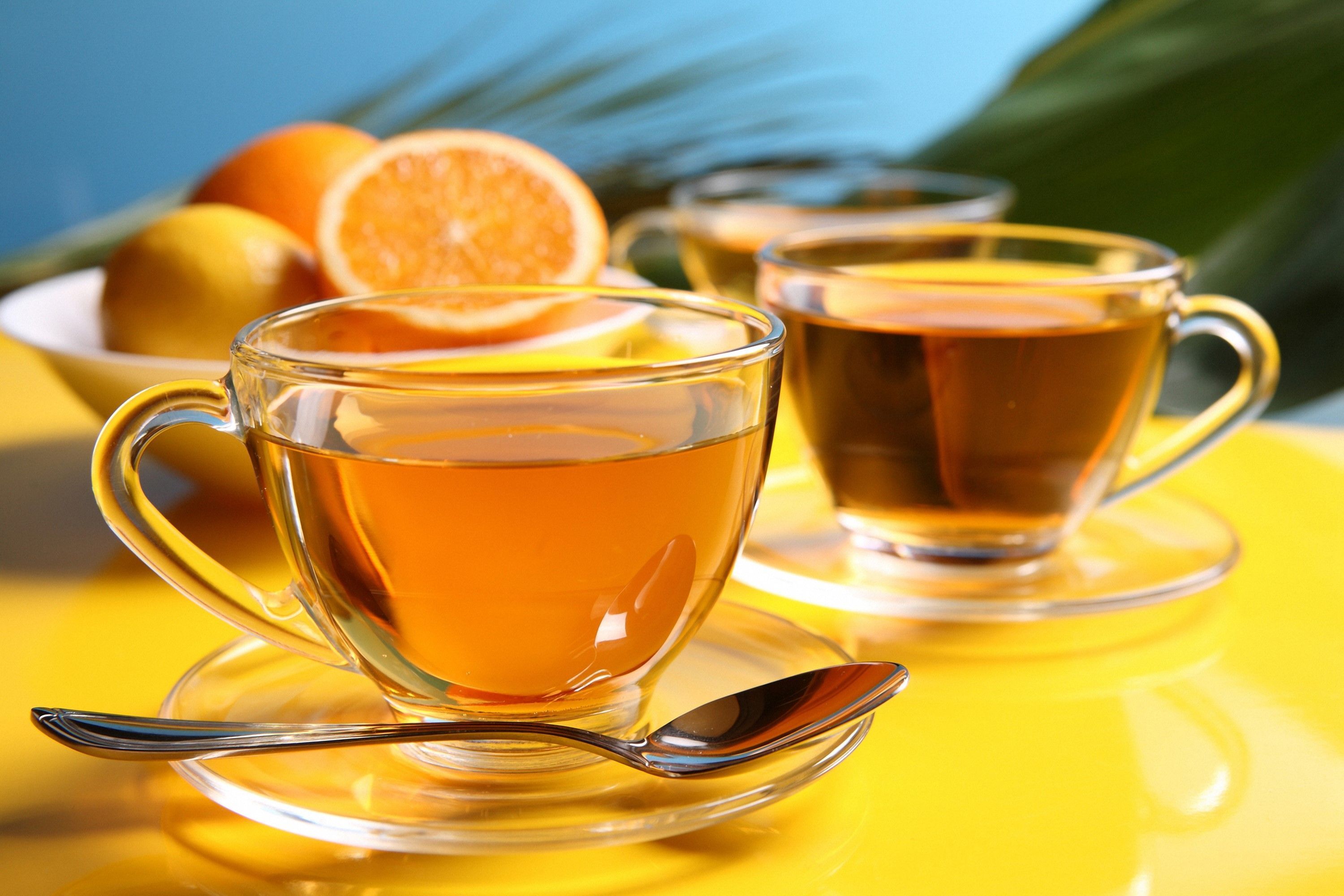 3000x2000 Tea, Cup, Saucer, Spoon Gallery HD Wallpaper
