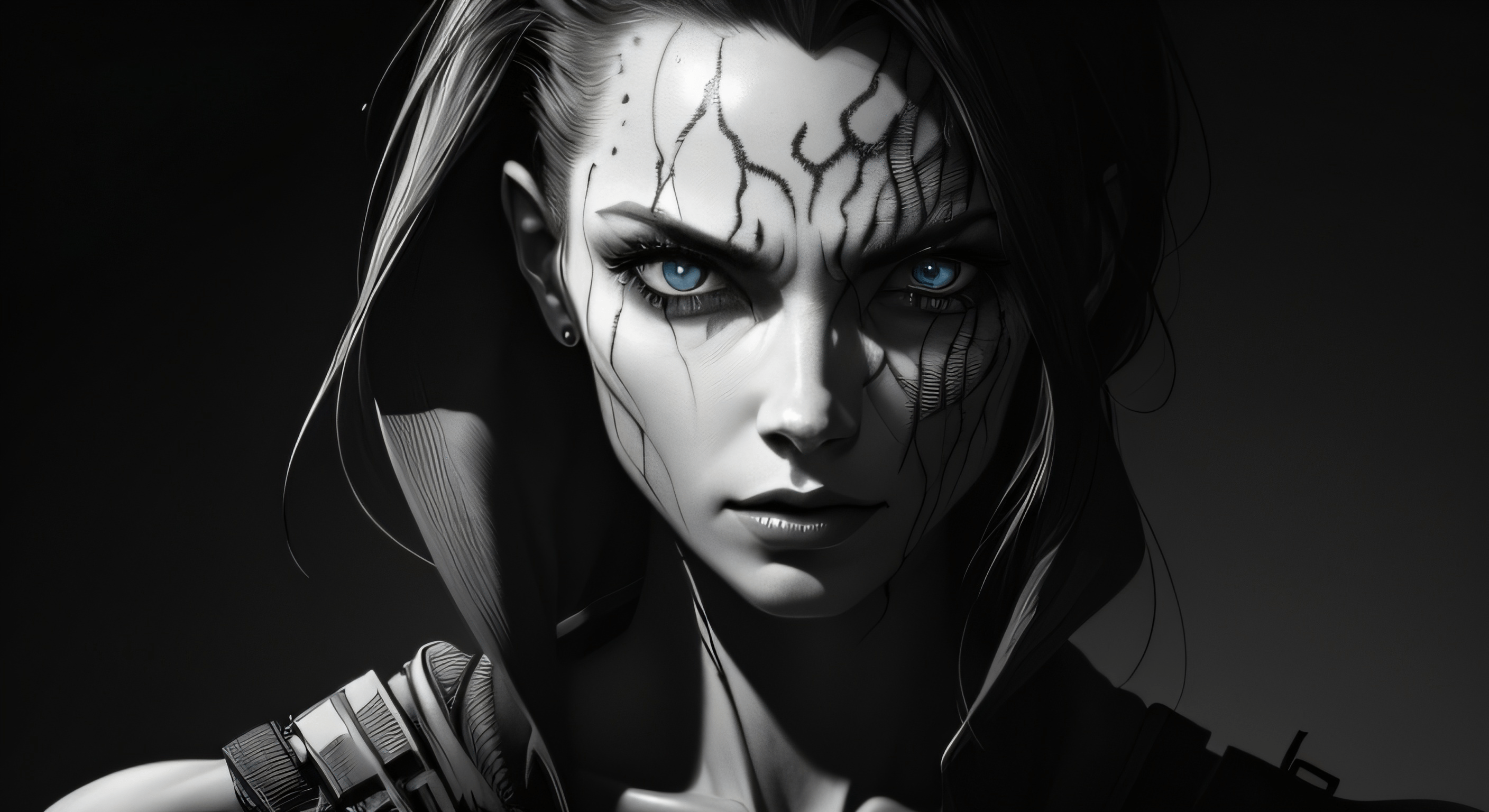 2816x1536 Black & White HD Wallpaper and Background